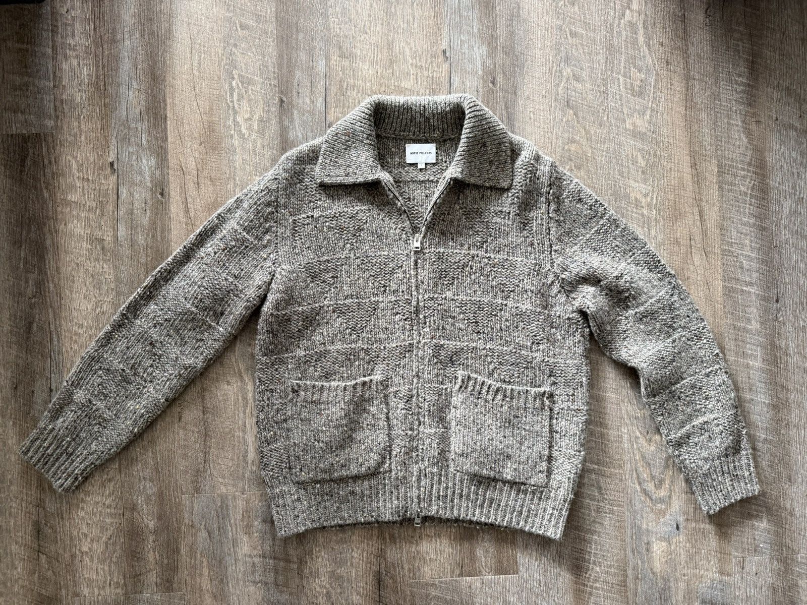 Norse Projects Erik Donegal Diamond Sweater Size US S / EU 44-46 / 1 - 1 Thumbnail