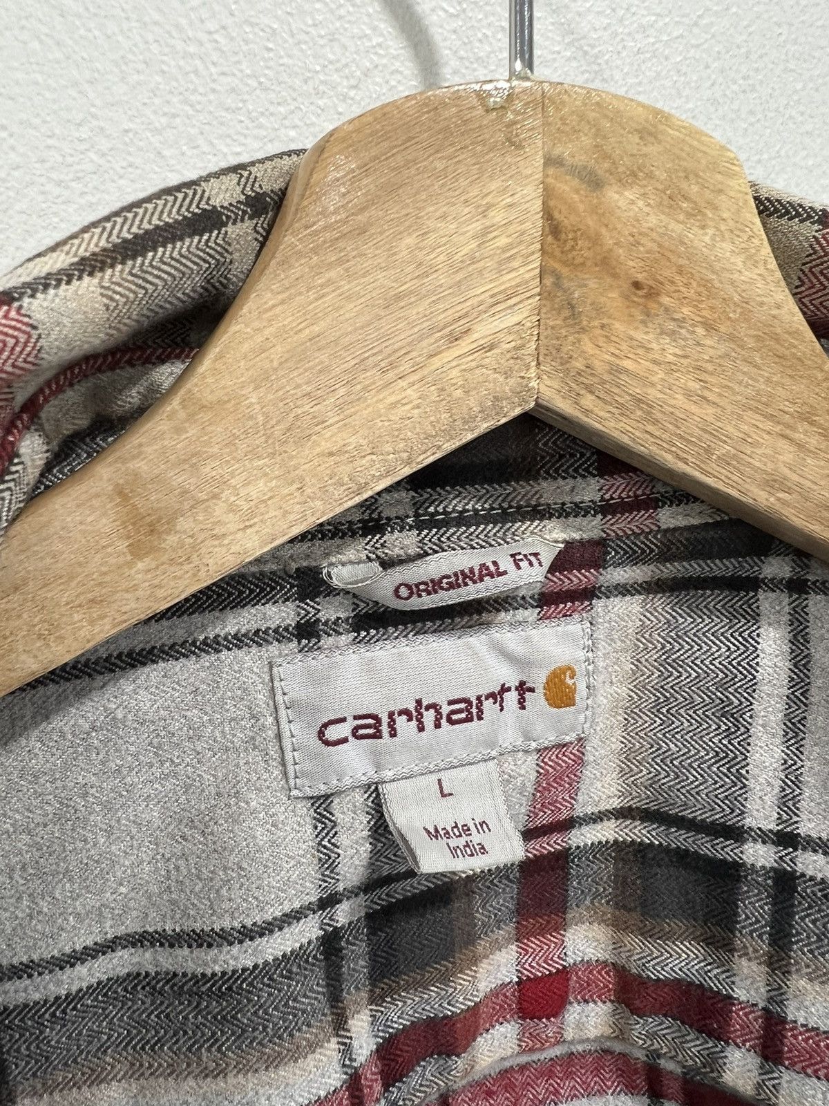 Carhartt Vintage Carhartt Button Up Shirt Plaid Size US L / EU 52-54 / 3 - 6 Thumbnail