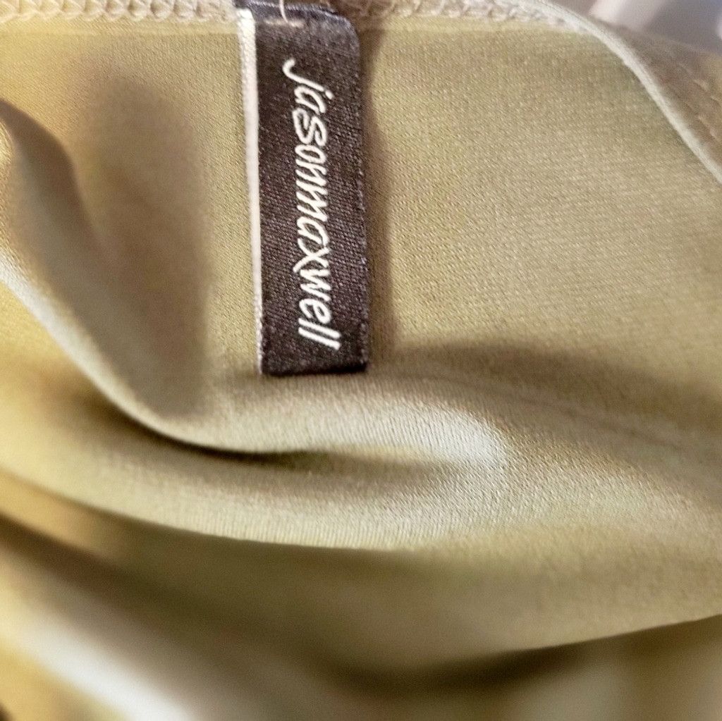 Other Jason Maxwell Olive Green Women's Top with Ring Detail Sz S Size S / US 4 / IT 40 - 4 Thumbnail