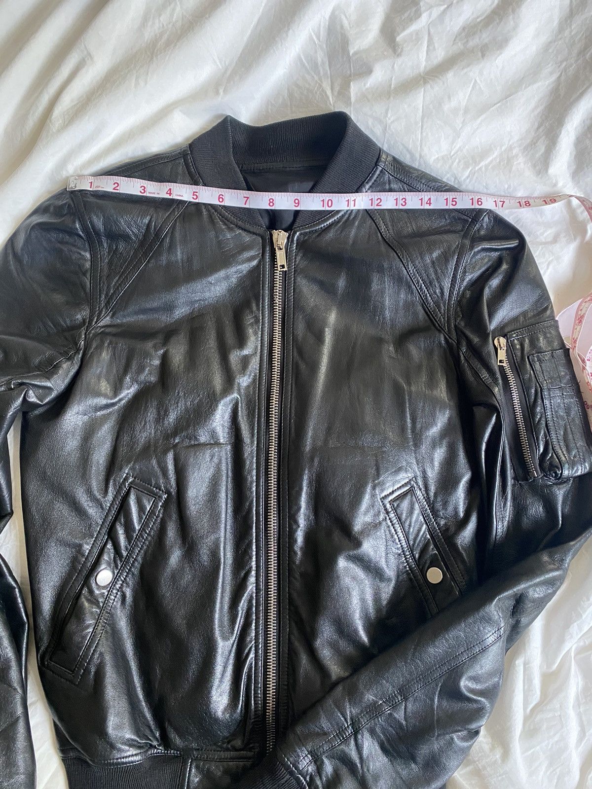 Rick Owens RICK OWENS EXOTIC LEATHER BOMBER Size US M / EU 48-50 / 2 - 6 Thumbnail