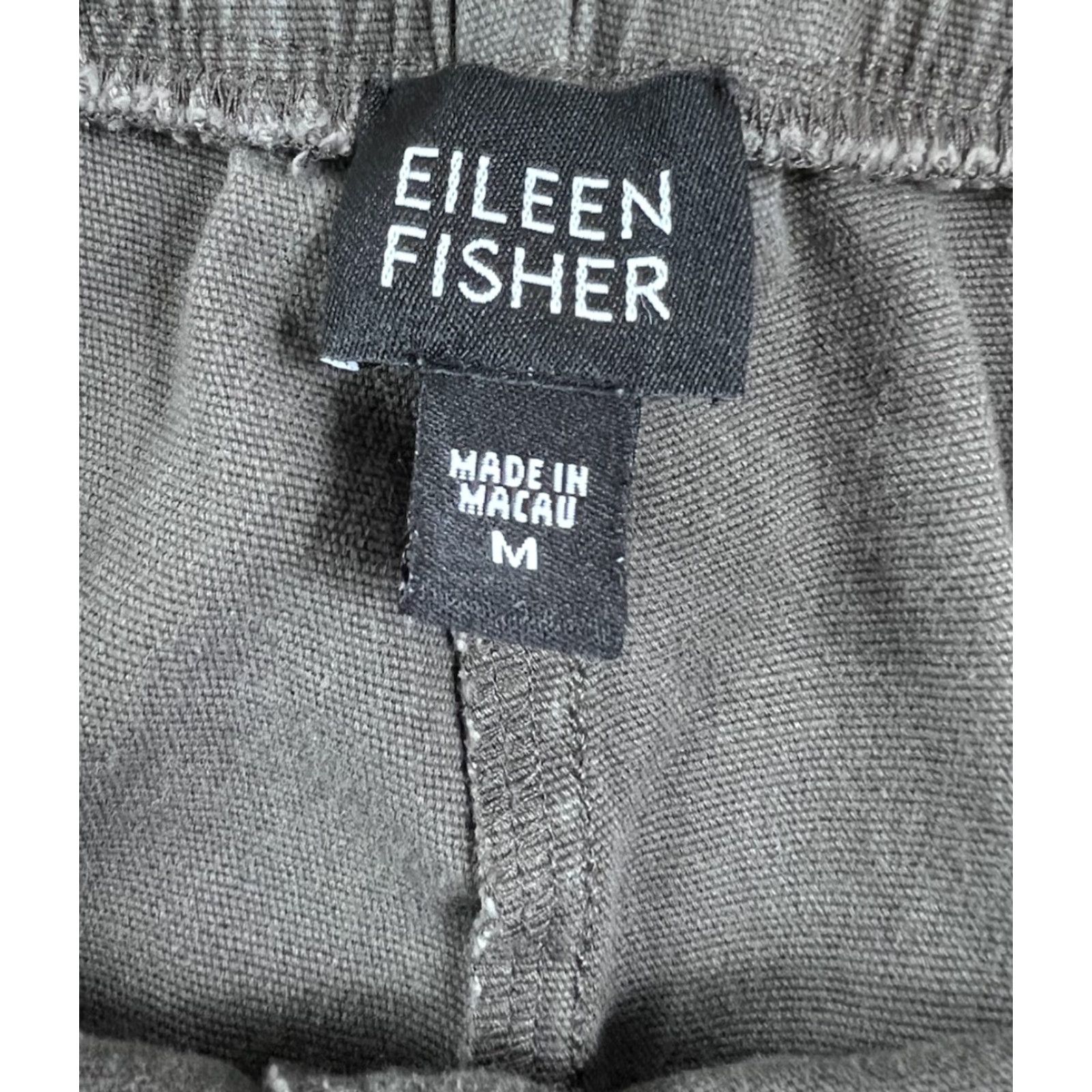 Eileen Fisher Eileen Fisher Pants Ankle City Preppy Regular Brown Cotton Elastane Twill Zip Ankle Pants M Women's Size 32" / US 10 / IT 46 - 5 Thumbnail