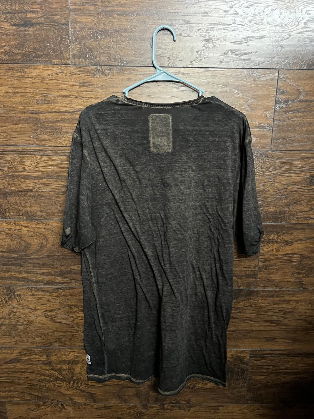 Designer Smog Slim Fit Burnout Tee - Superior Heritage Shirt XXL Size XXL / US 16-18 / IT 52-54 - 2 Thumbnail