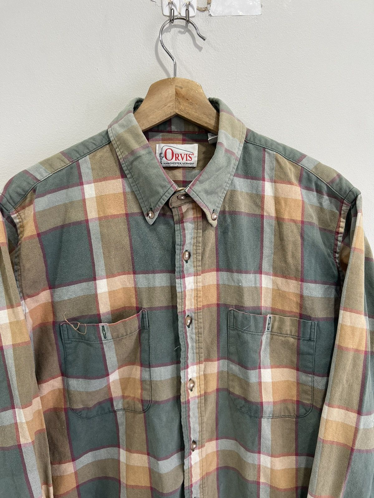 Orvis Vintage Orvis Plaid Button Up Shirt Size US L / EU 52-54 / 3 - 3 Thumbnail