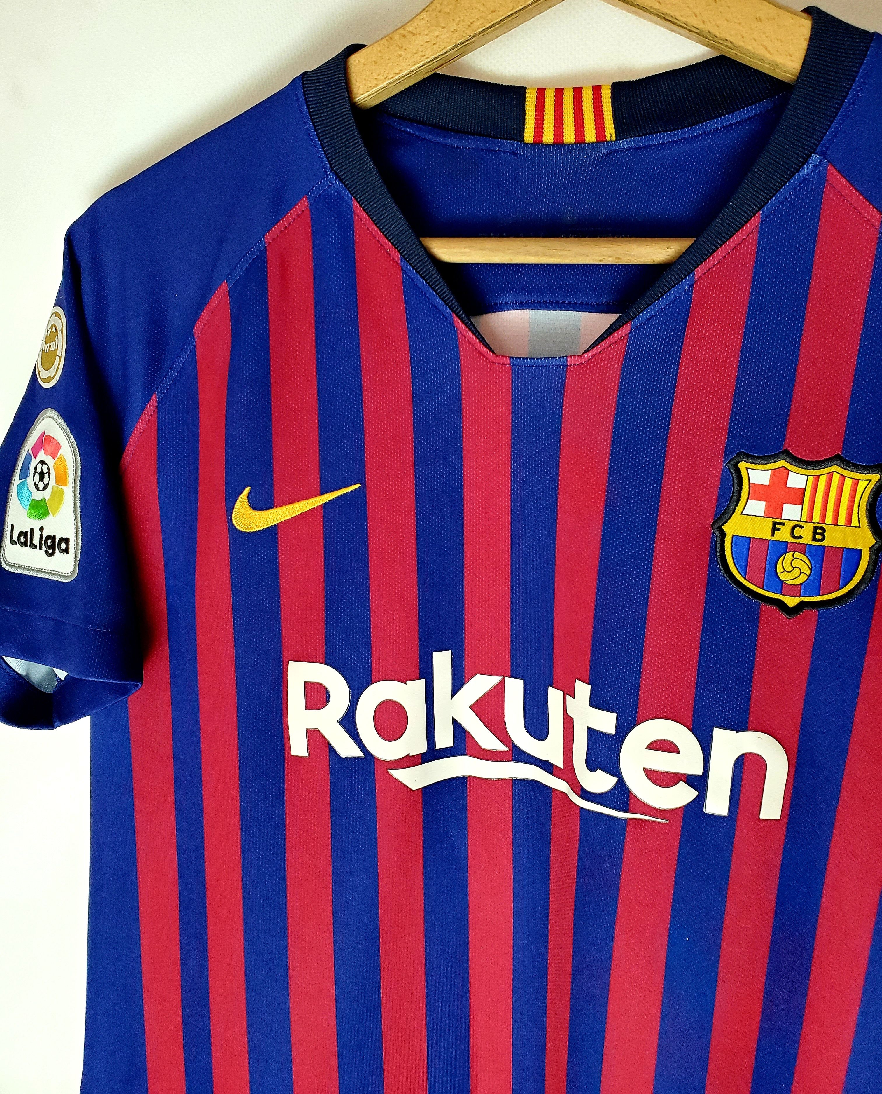 Nike NWT NIKE FC Barcelona 2018 soccer Jersey Women’s size L Size L / US 10 / IT 46 - 2 Thumbnail