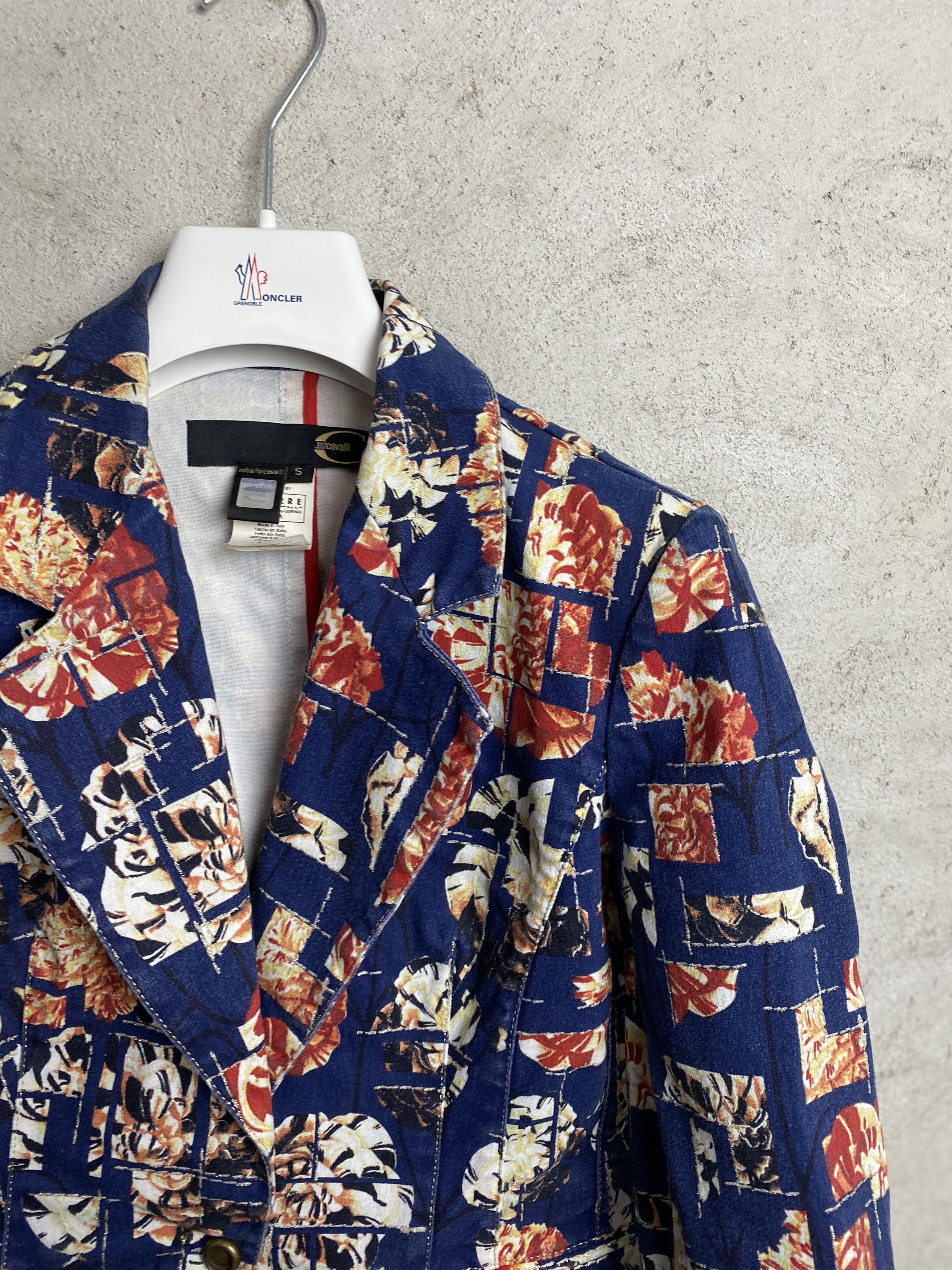 Just Cavalli Just Cavalli vintage blazer printed luxury Size S / US 4 / IT 40 - 2 Thumbnail