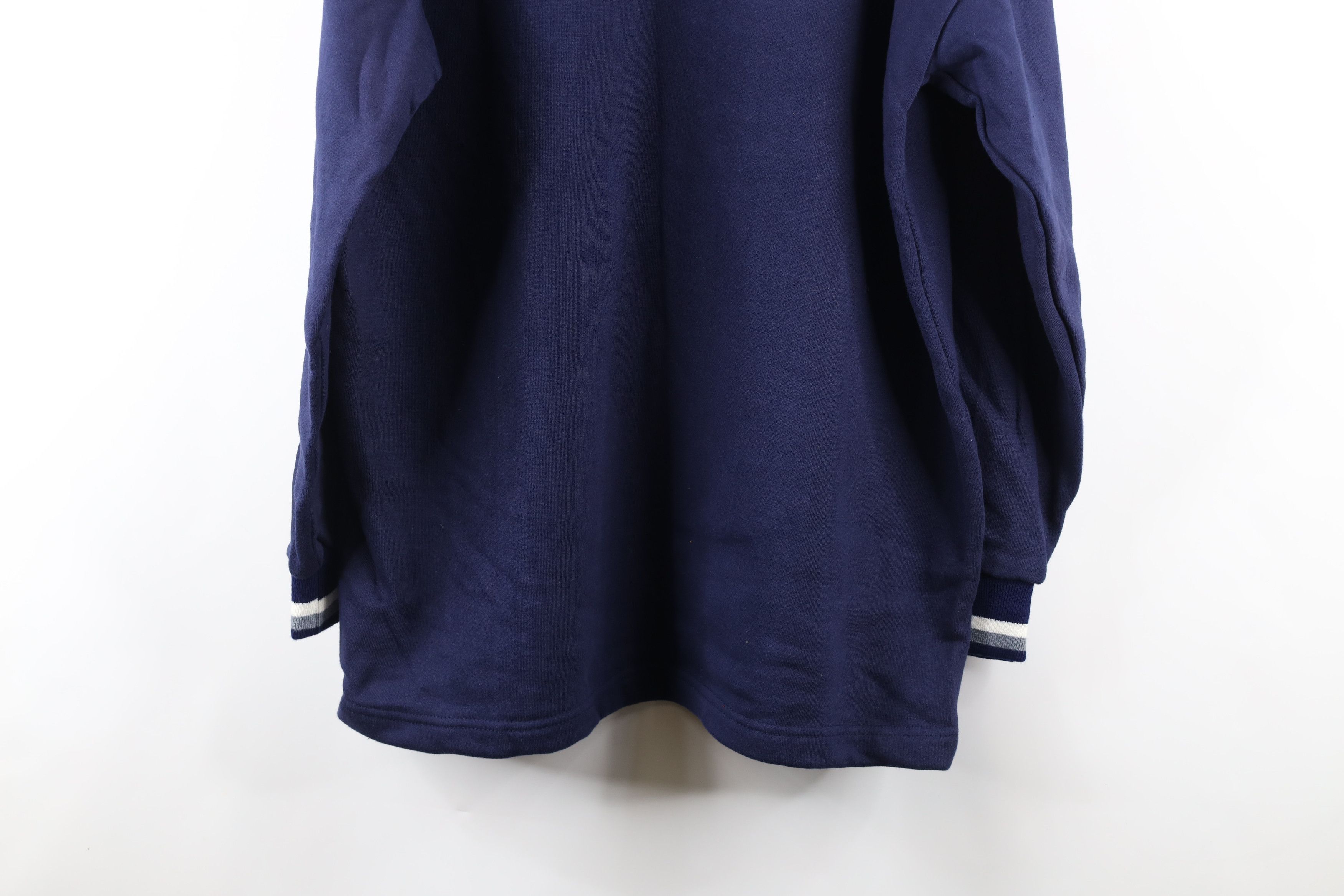 Vintage Vintage 90s Out Dallas Cowboys Collared Sweatshirt Blue Size US L / EU 52-54 / 3 - 10 Thumbnail