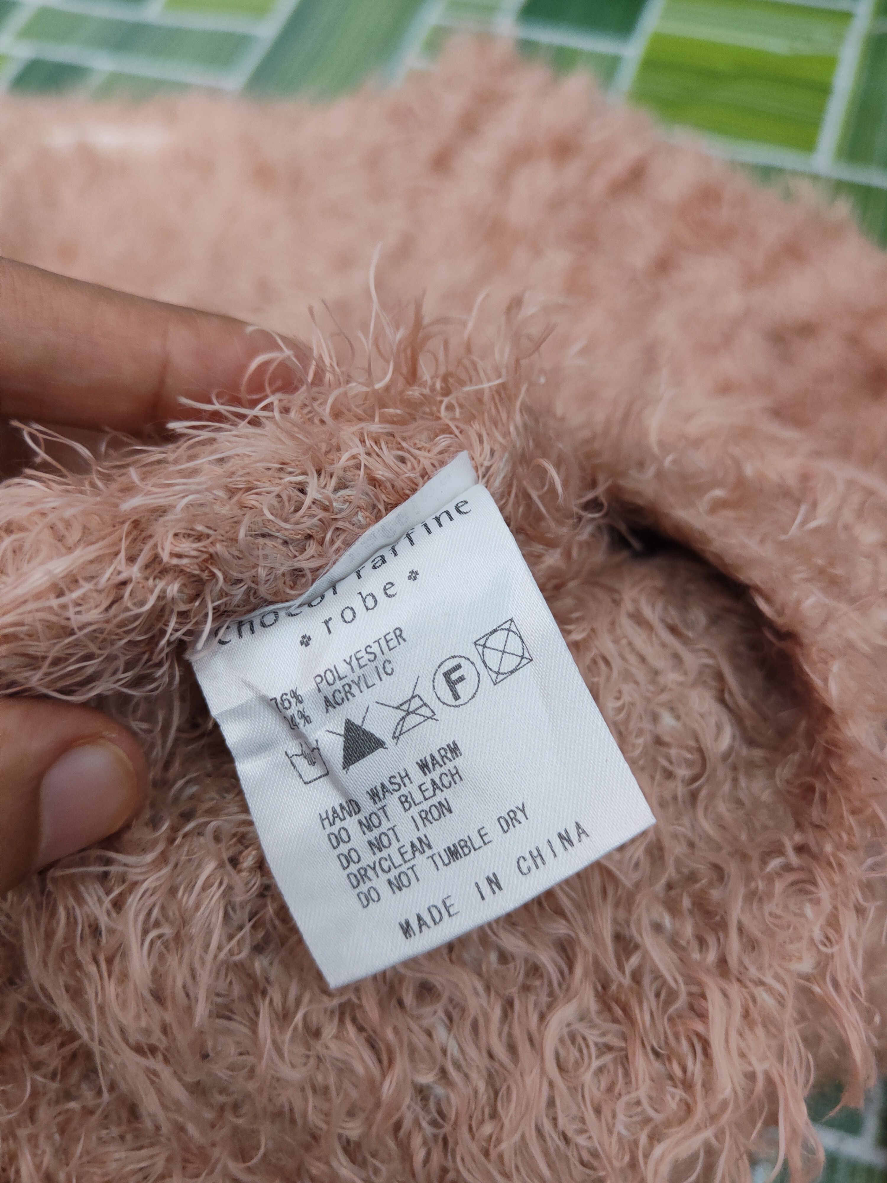 Japanese Brand × Vintage Chocol Raffine Robe Peach Fur Mohair Knitwear #S1917 Size M / US 6-8 / IT 42-44 - 11 Thumbnail