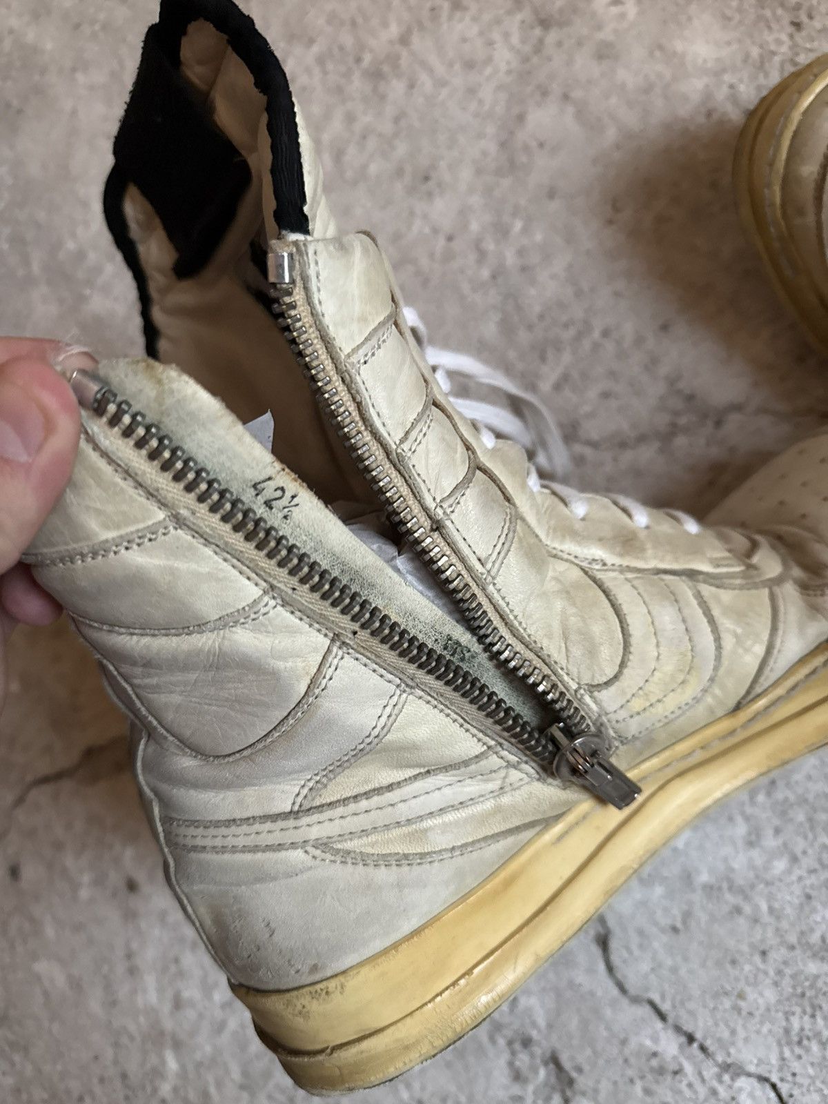 Rick Owens Rick Owens Milk Dunks 2009 Size US 9 / EU 42 - 16 Thumbnail