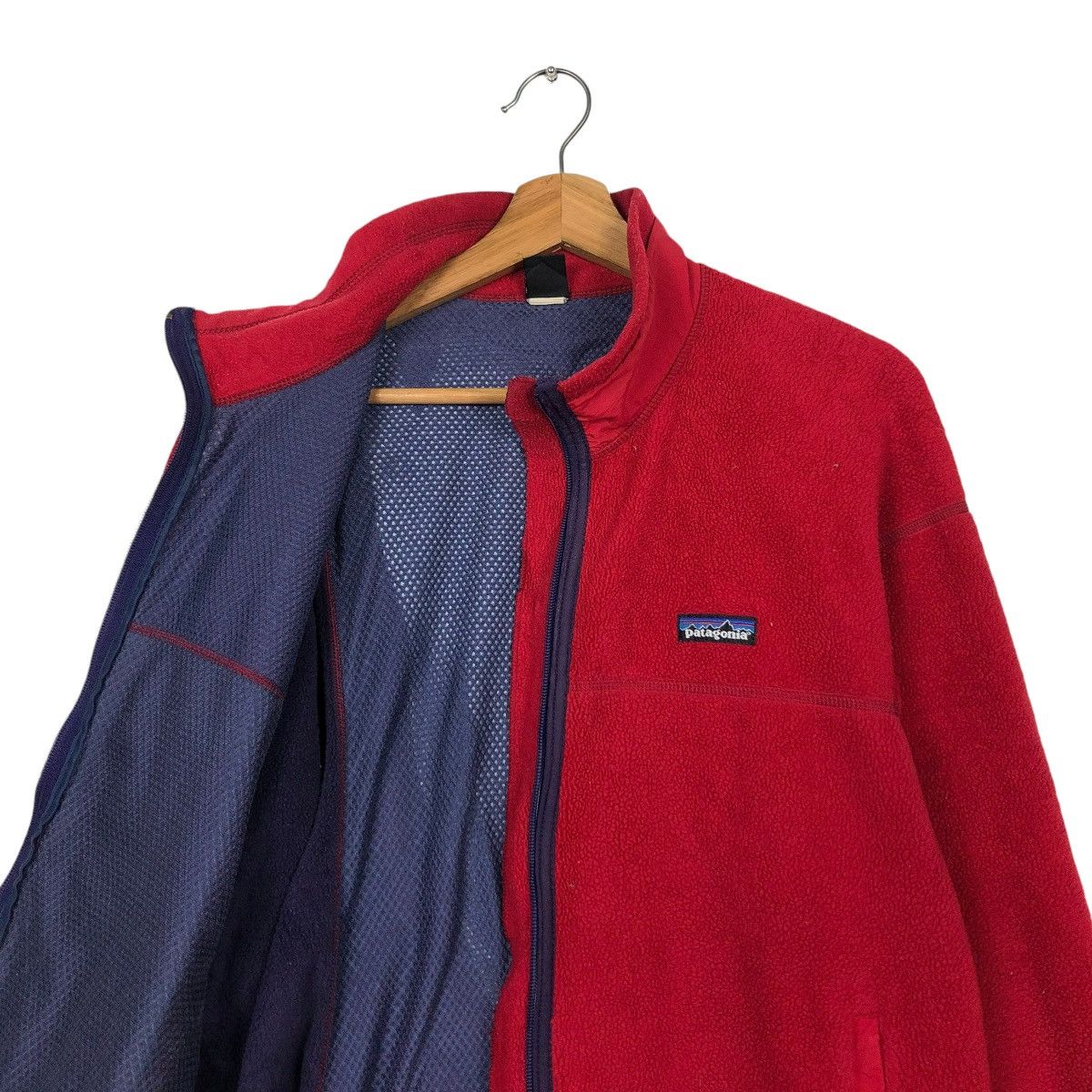 Patagonia 🔥VINTAGE FLEECE ZIPPER JACKET PATAGONIA MADE IN USA Size US L / EU 52-54 / 3 - 14 Thumbnail