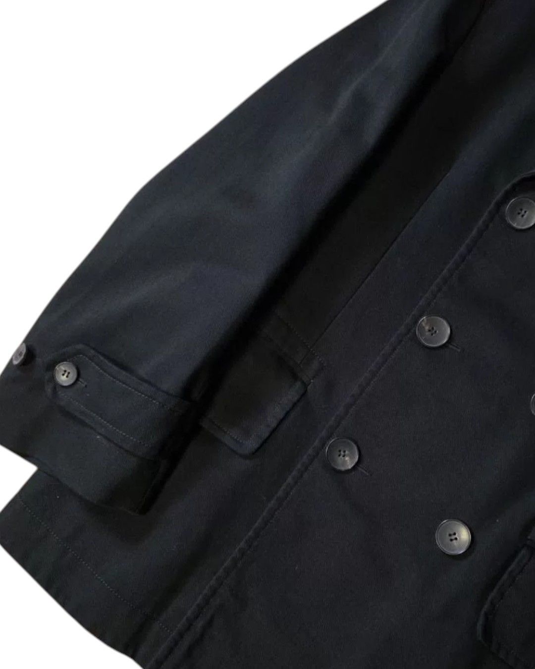 Gucci F/W 2002 DOUBLE BREASTED COTTON COAT BY TOM FORD Size US S / EU 44-46 / 1 - 4 Thumbnail