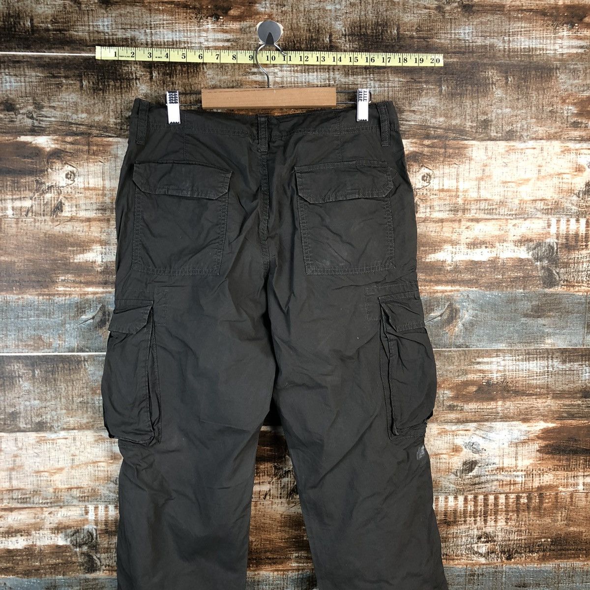 Gap Gap Grey Cargo Multipocket utility tactical Pants #A2455 Size US 31 - 14 Thumbnail