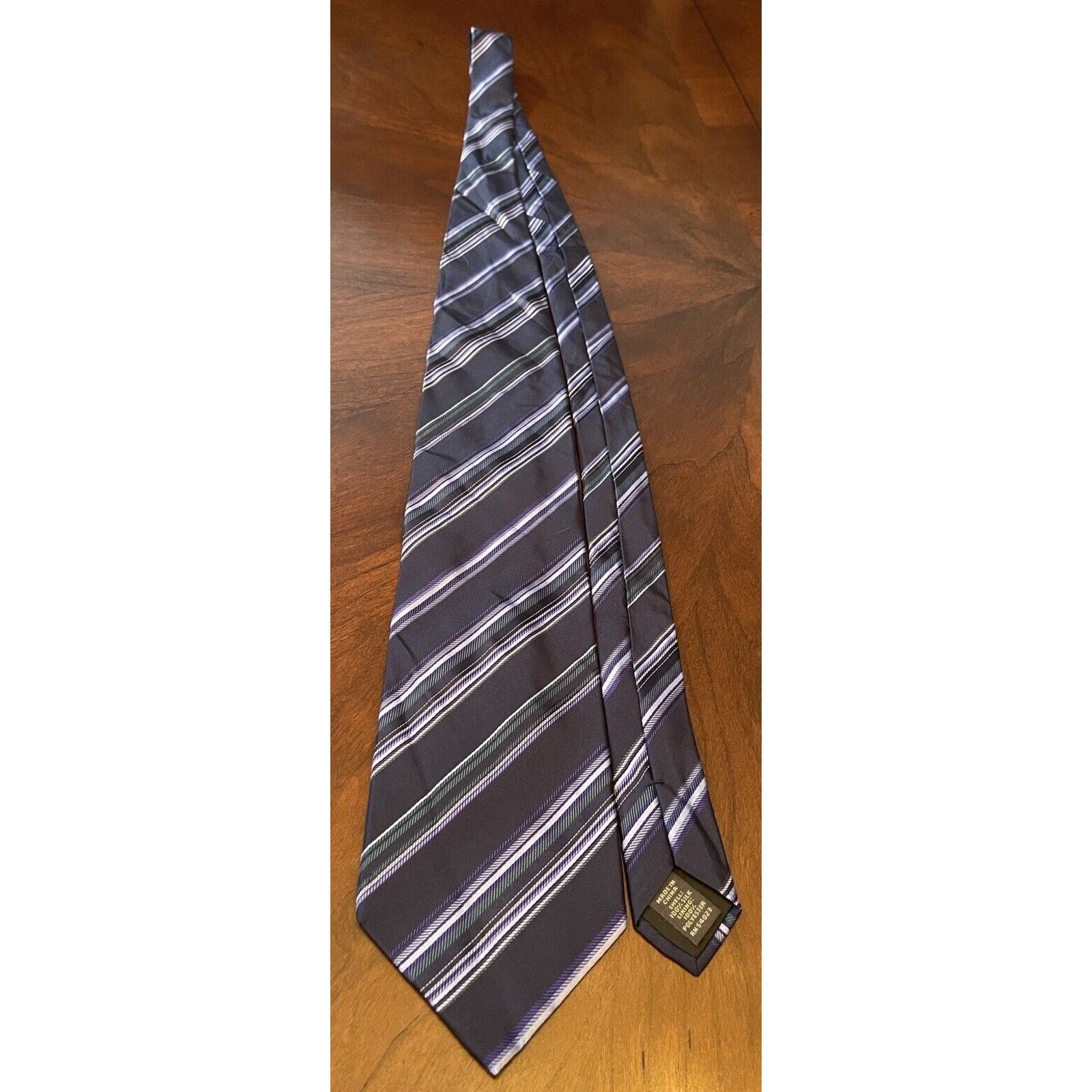 Banana Republic Banana Republic Blue 100% Silk Men’s Neck Tie Made In China Size ONE SIZE - 3 Thumbnail