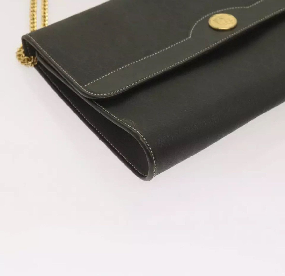 Christian Dior Monsieur × Dior × Vintage Christian Dior Vintage Honeycomb Canvas Chain Shoulder Bag Size ONE SIZE - 14 Thumbnail