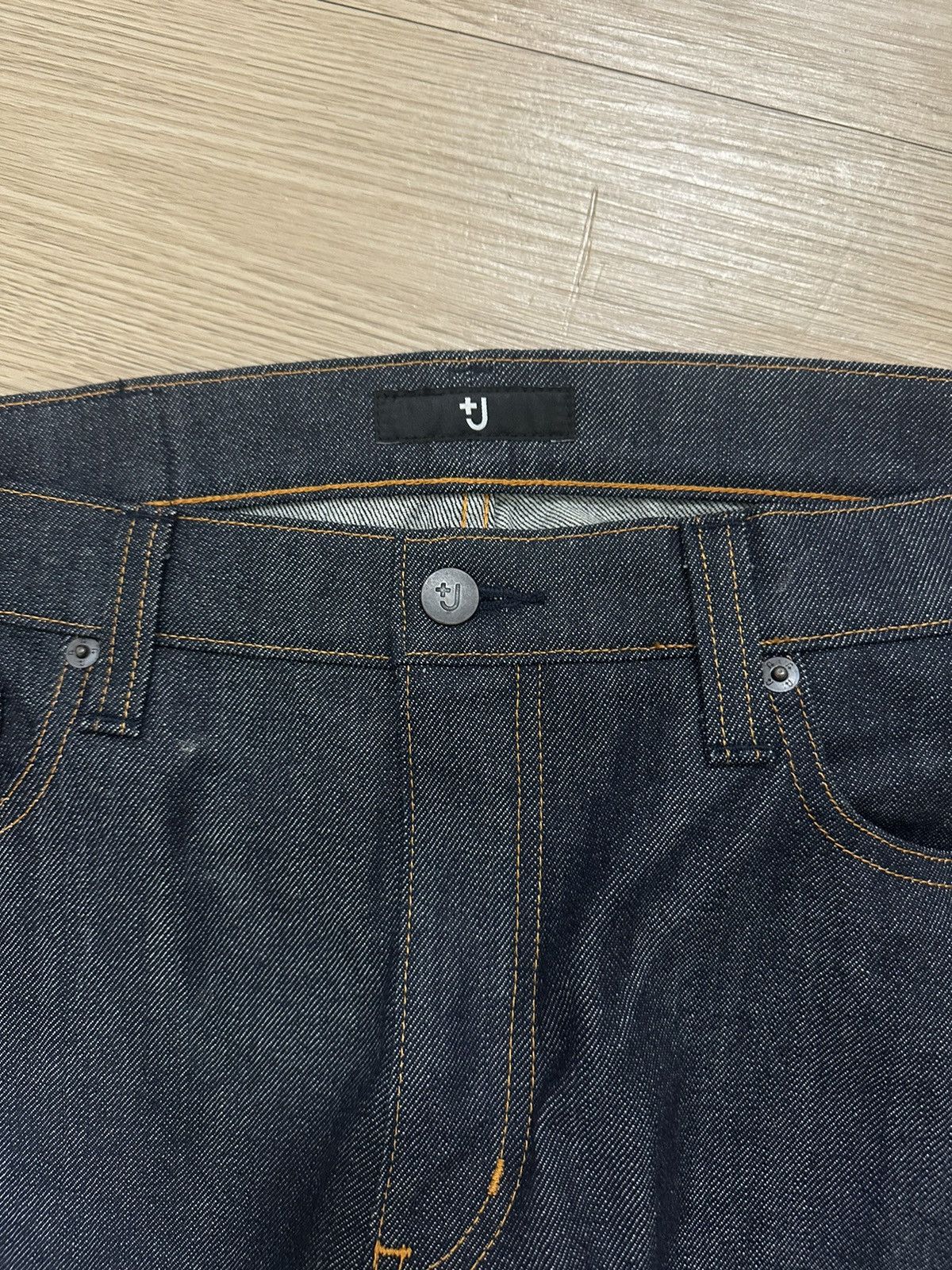 Beauty Beast × Jil Sander × Uniqlo Rare Beautiful Uniqlo X Jil Sander Red Line Selvedge Denim Size US 33 - 5 Thumbnail
