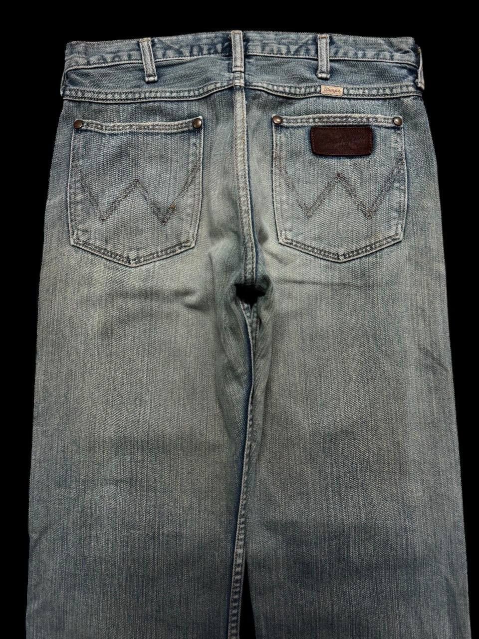 Other INSANE THRASHED 90s Wrangler Mudwash Distressed Sick Style Size US 30 / EU 46 - 13 Thumbnail