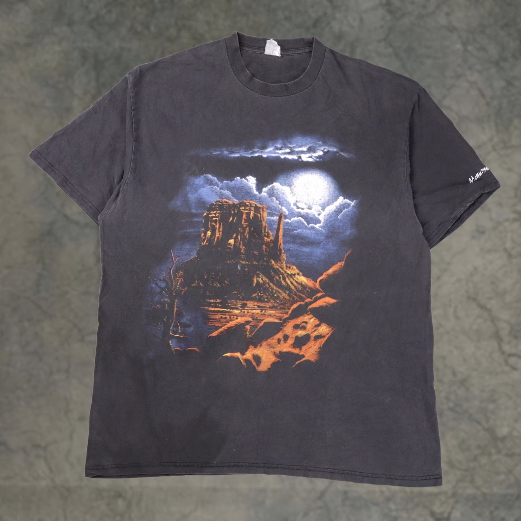 Streetwear × Vintage 90s American Thunder Wizard Tee | Grailed