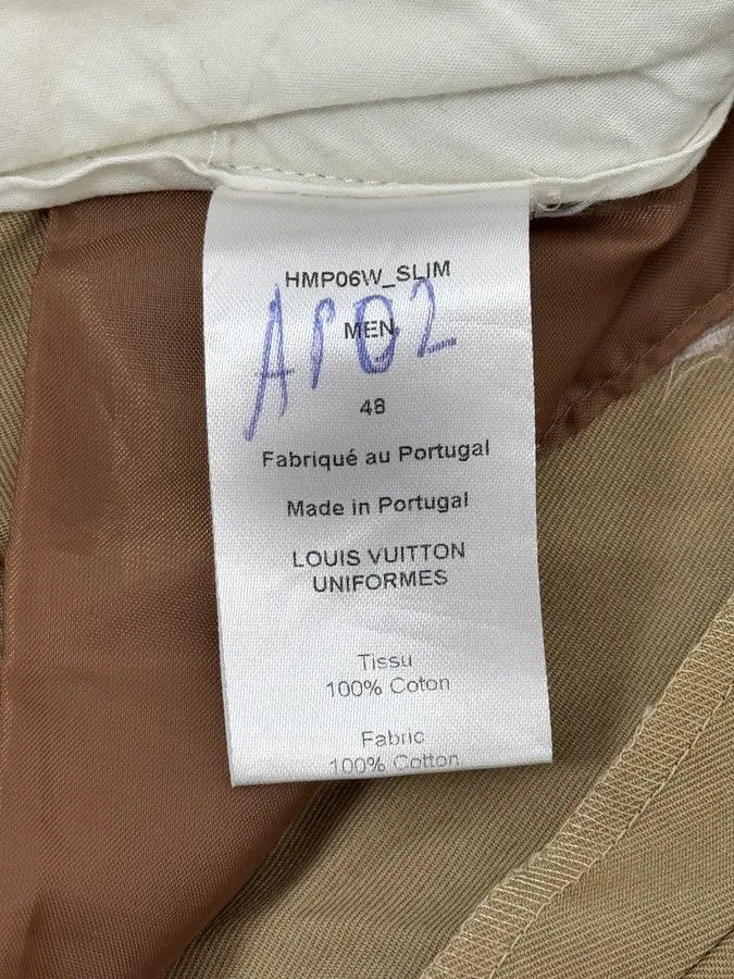 Louis Vuitton Louis Vuitton Beige Uniform Chino Pants Size US 32 / EU 48 - 9 Thumbnail