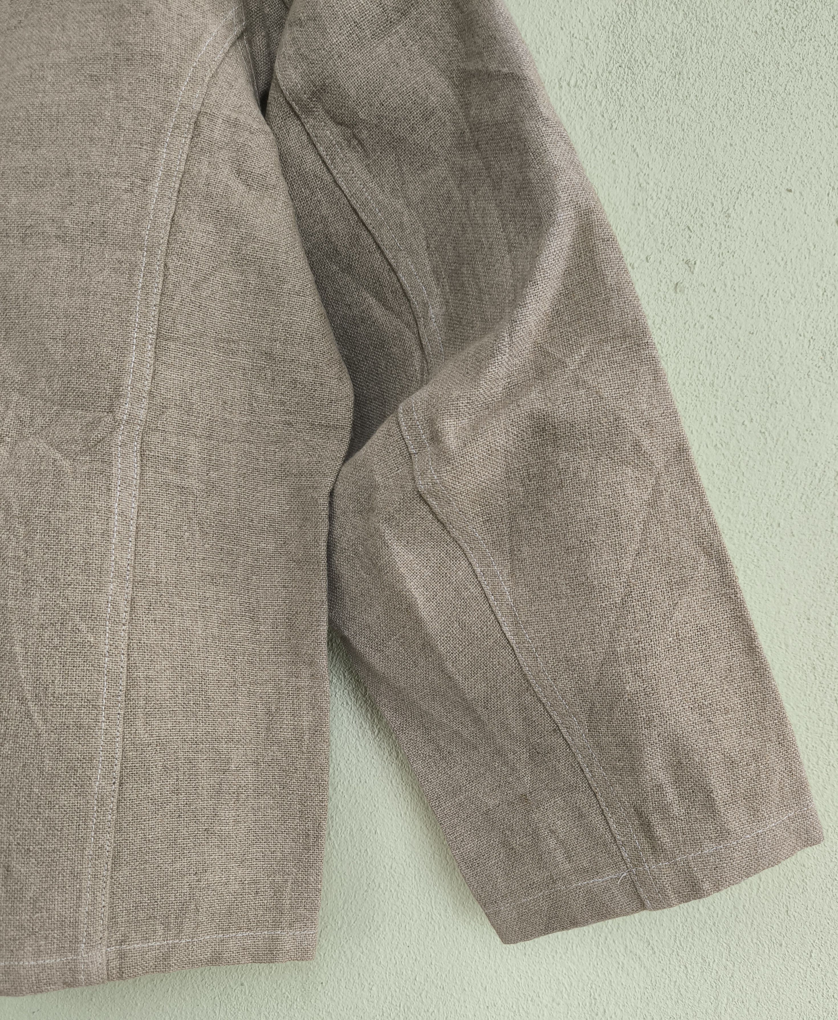 Danton × Vintage Vtg DANTON linen workwear jacket Size US M / EU 48-50 / 2 - 9 Thumbnail
