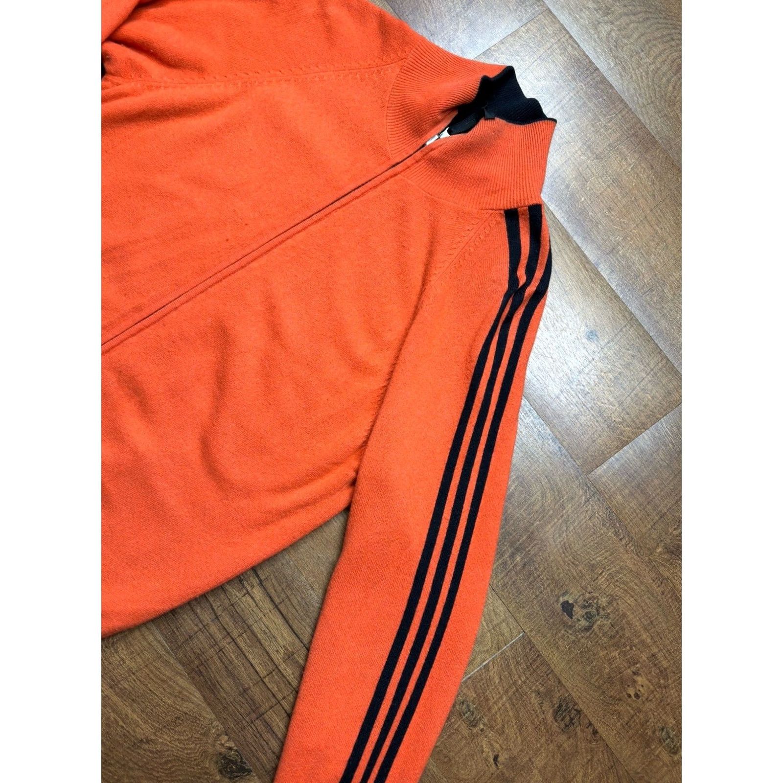 Y-3 Y-3 Yohji Yamamoto 100% Cashmere Reversible Sweater Jacket XL Black Orange Blaze Vintage Men’s Full Zip Size US XL / EU 56 / 4 - 3 Thumbnail