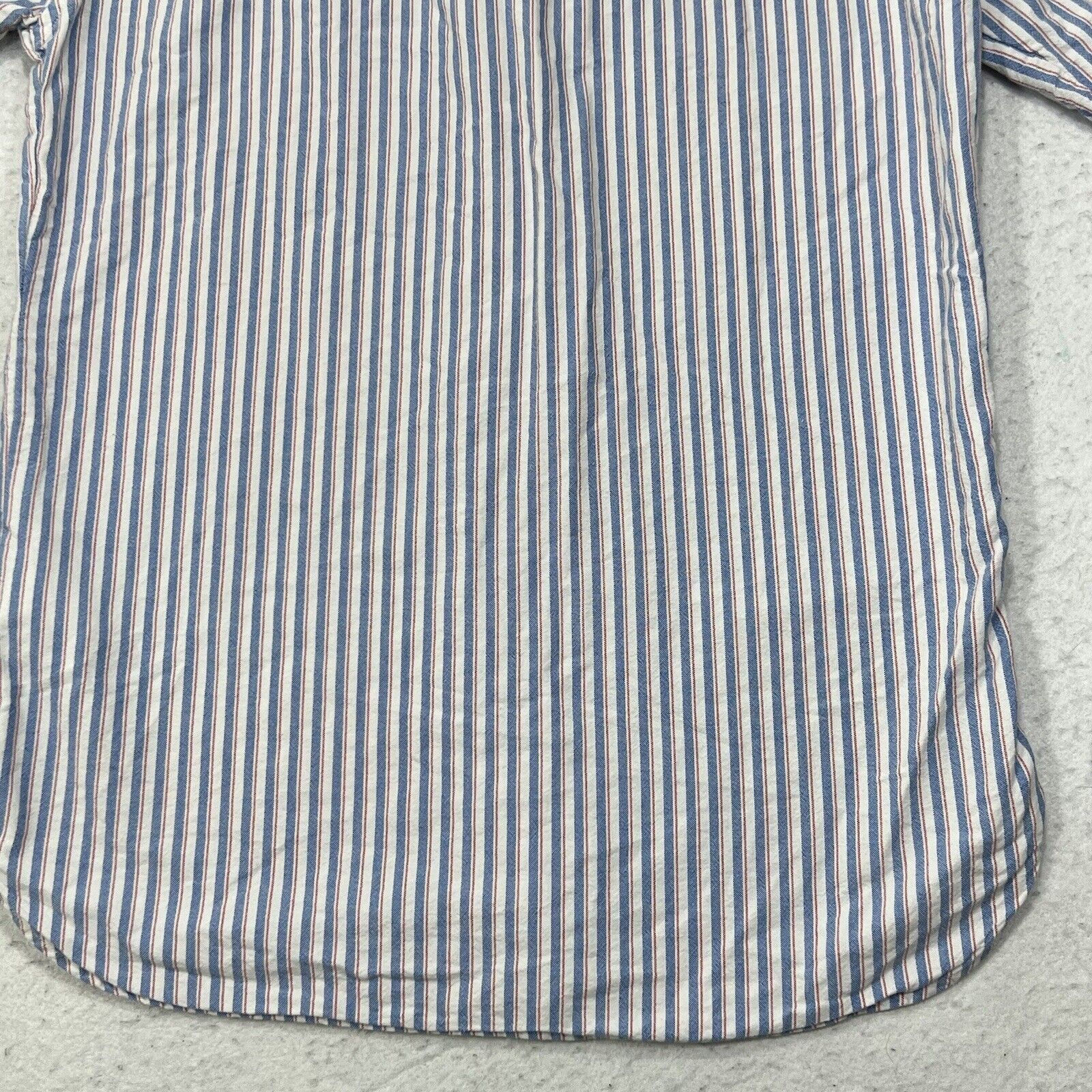 Timberland Timberland Earthkeepers Button Down Blue Striped Dress Shirt Size US S / EU 44-46 / 1 - 10 Thumbnail