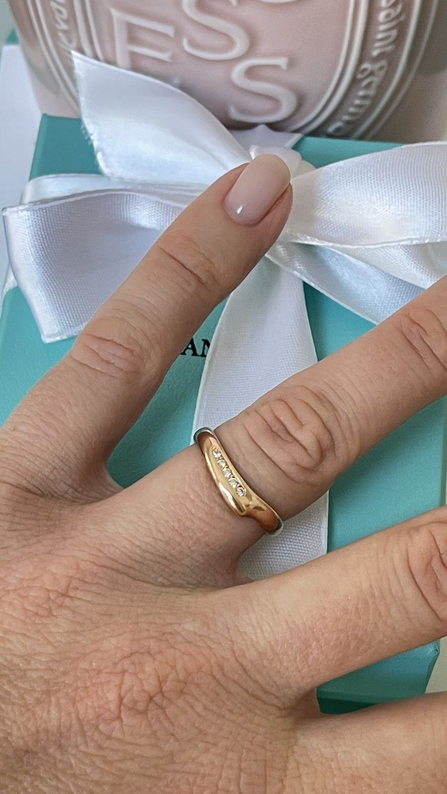 Tiffany & Co. Tiffany & Co. Elsa Peretti Open Heart Ring RG size 5.5 NEW Size ONE SIZE - 12 Thumbnail