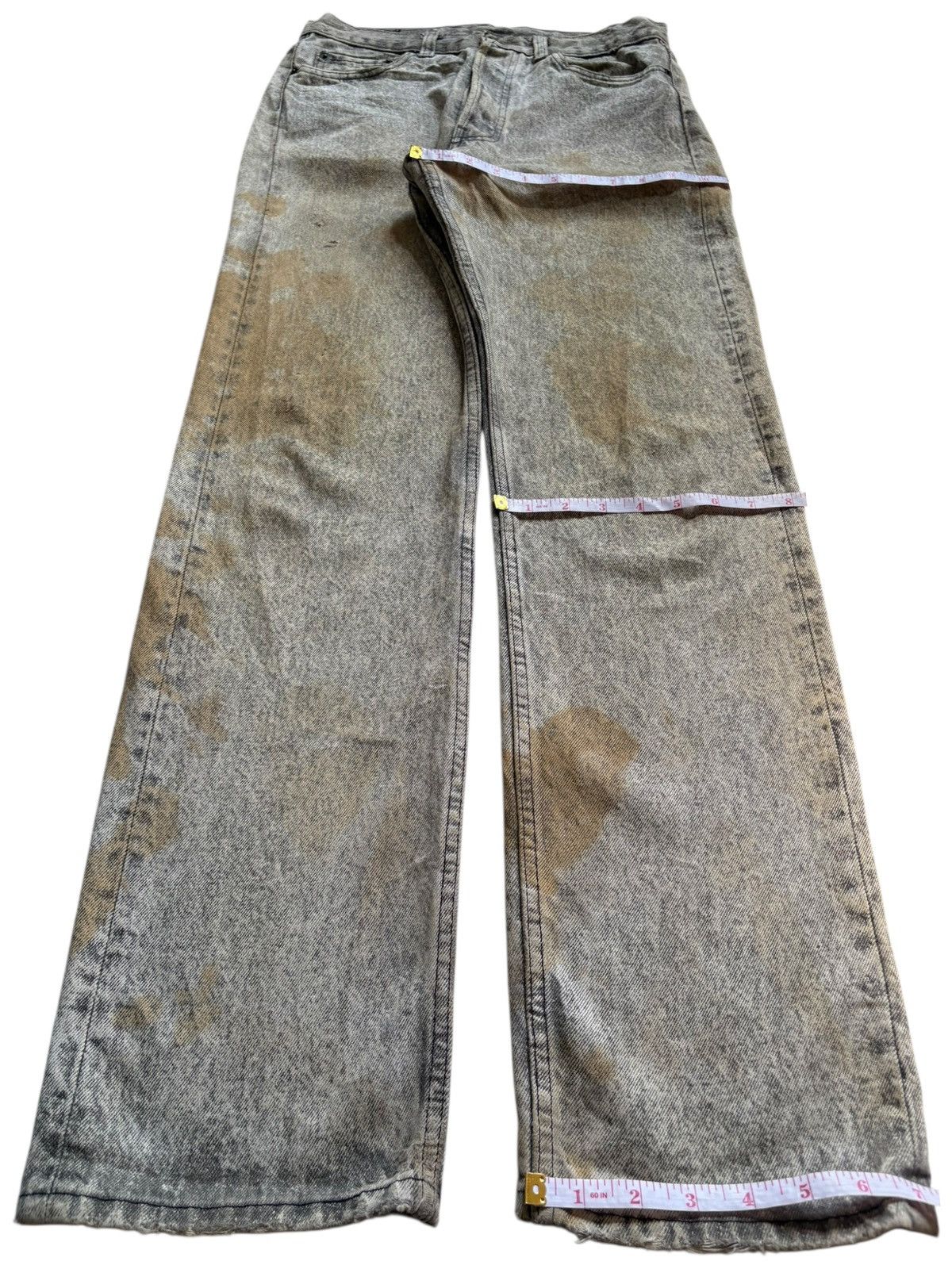 Levi's Vintage 90s Levis 501 Rusty Wash Jeans Size US 29 - 11 Thumbnail