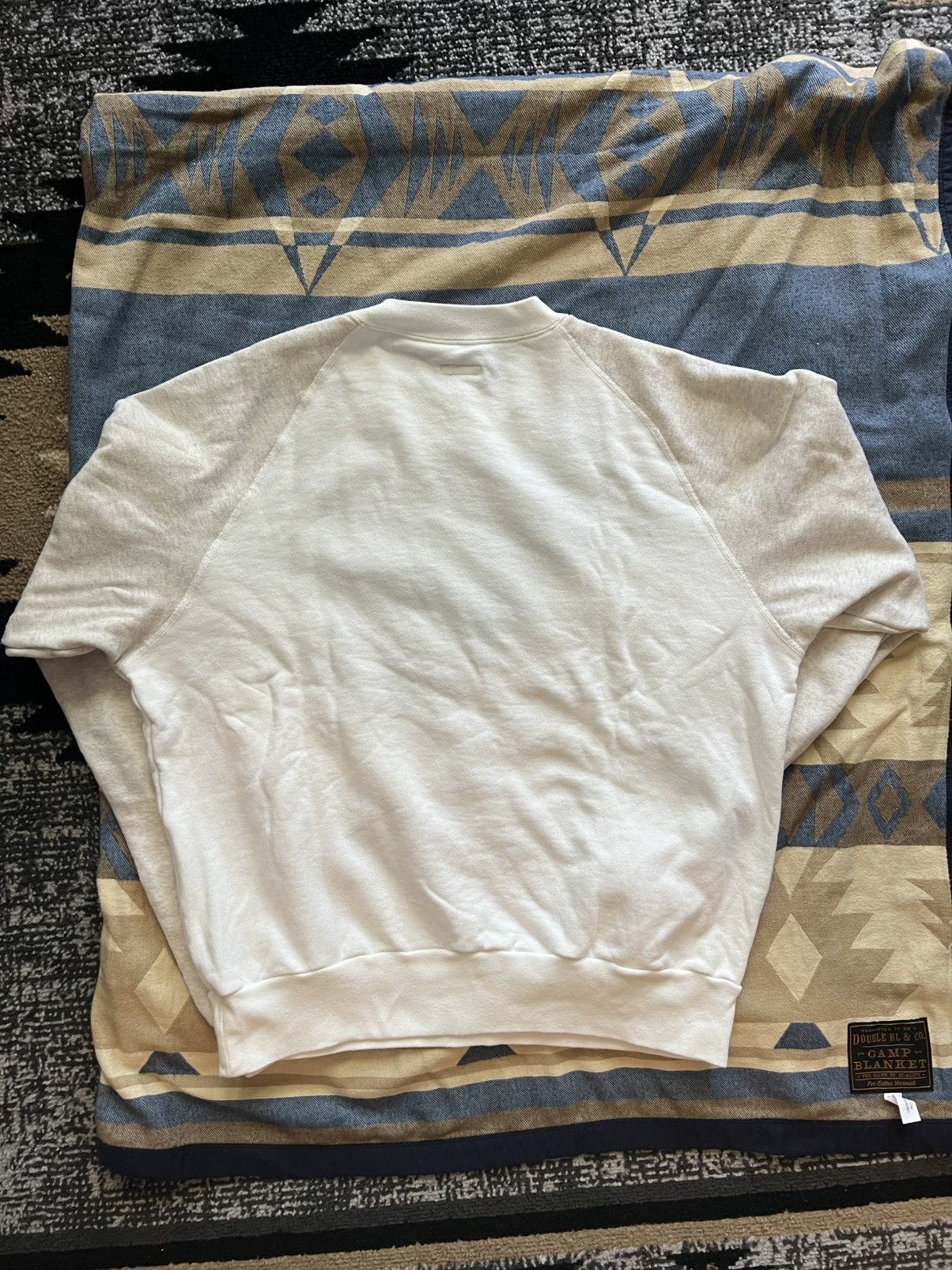Kapital × Kapital Kountry Kapital Two-Tone Raglan Crew Sweat, Coneybowy Surf Size US L / EU 52-54 / 3 - 2 Thumbnail