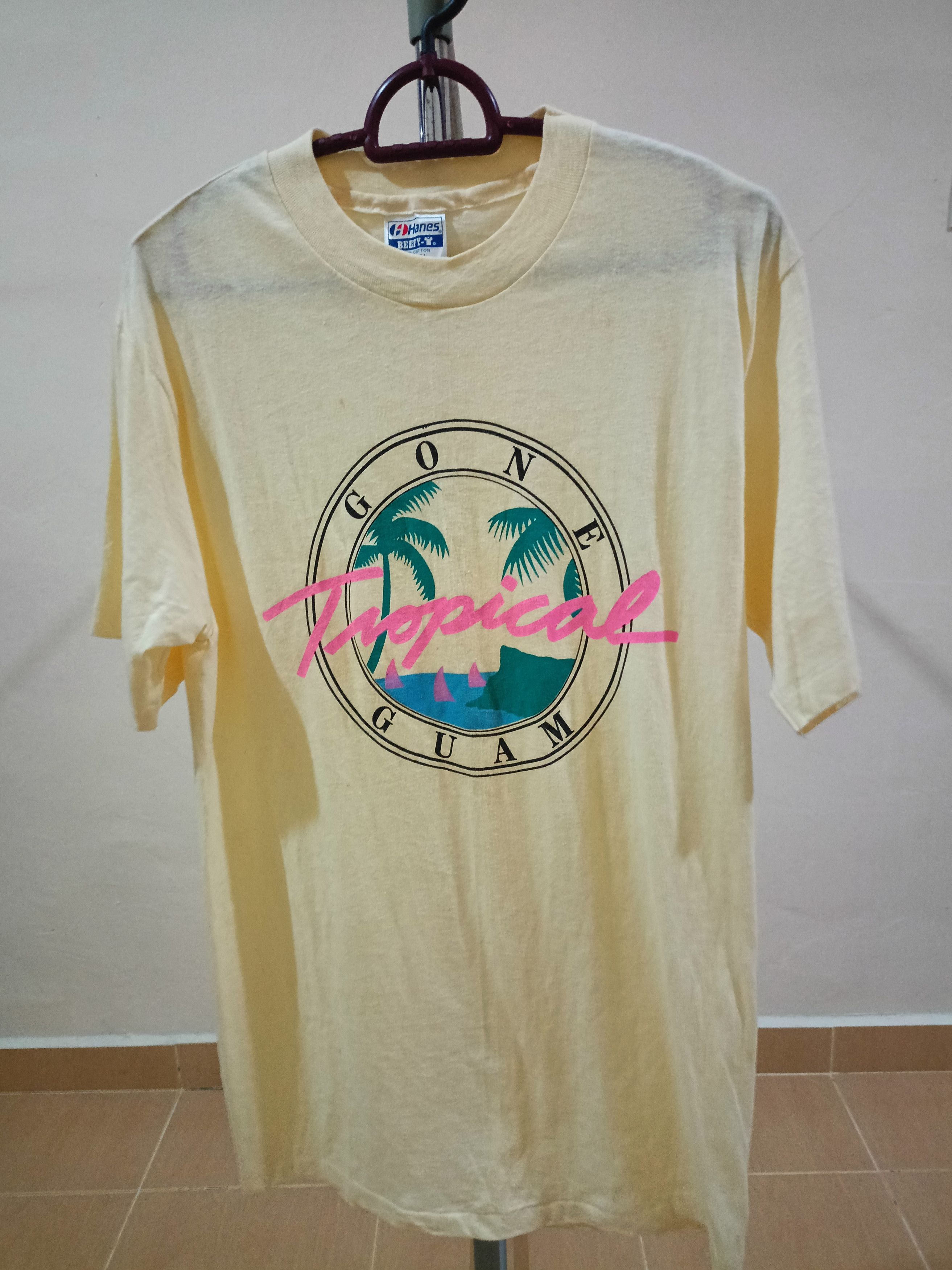 Other Vintage Hawaii Guam - Hanes USA Size US M / EU 48-50 / 2 - 1 Thumbnail