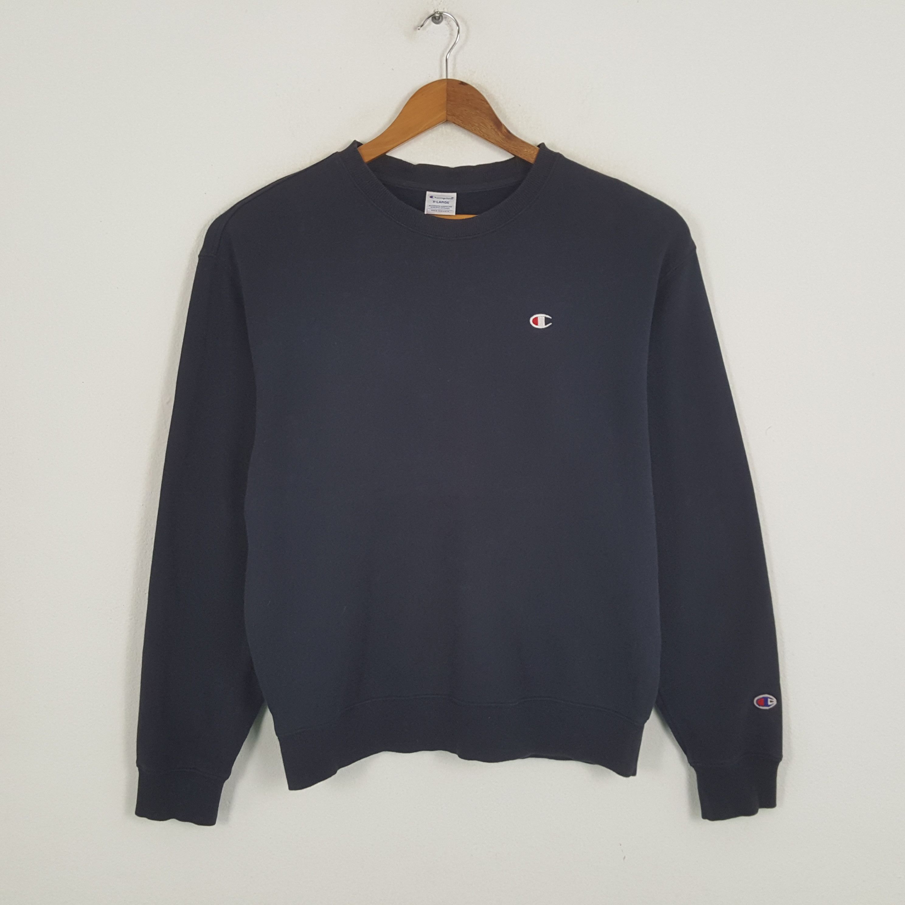 Champion × Vintage Vintage CHAMPION Sportswear Skateboard Style Sweatshirts Size US L / EU 52-54 / 3 - 1 Thumbnail