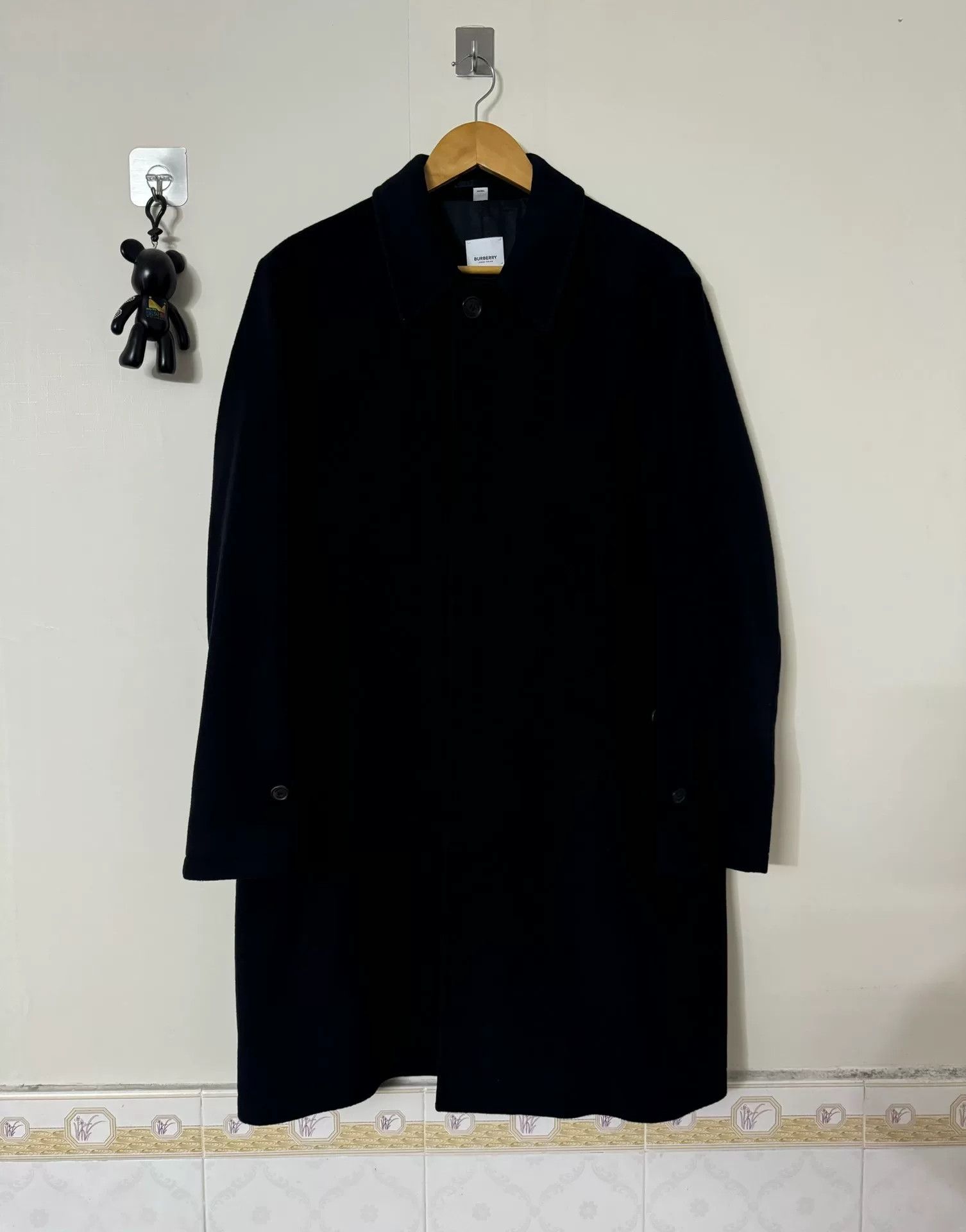 Burberry burberry single-button coat in pristine condition Size US L / EU 52-54 / 3 - 1 Thumbnail