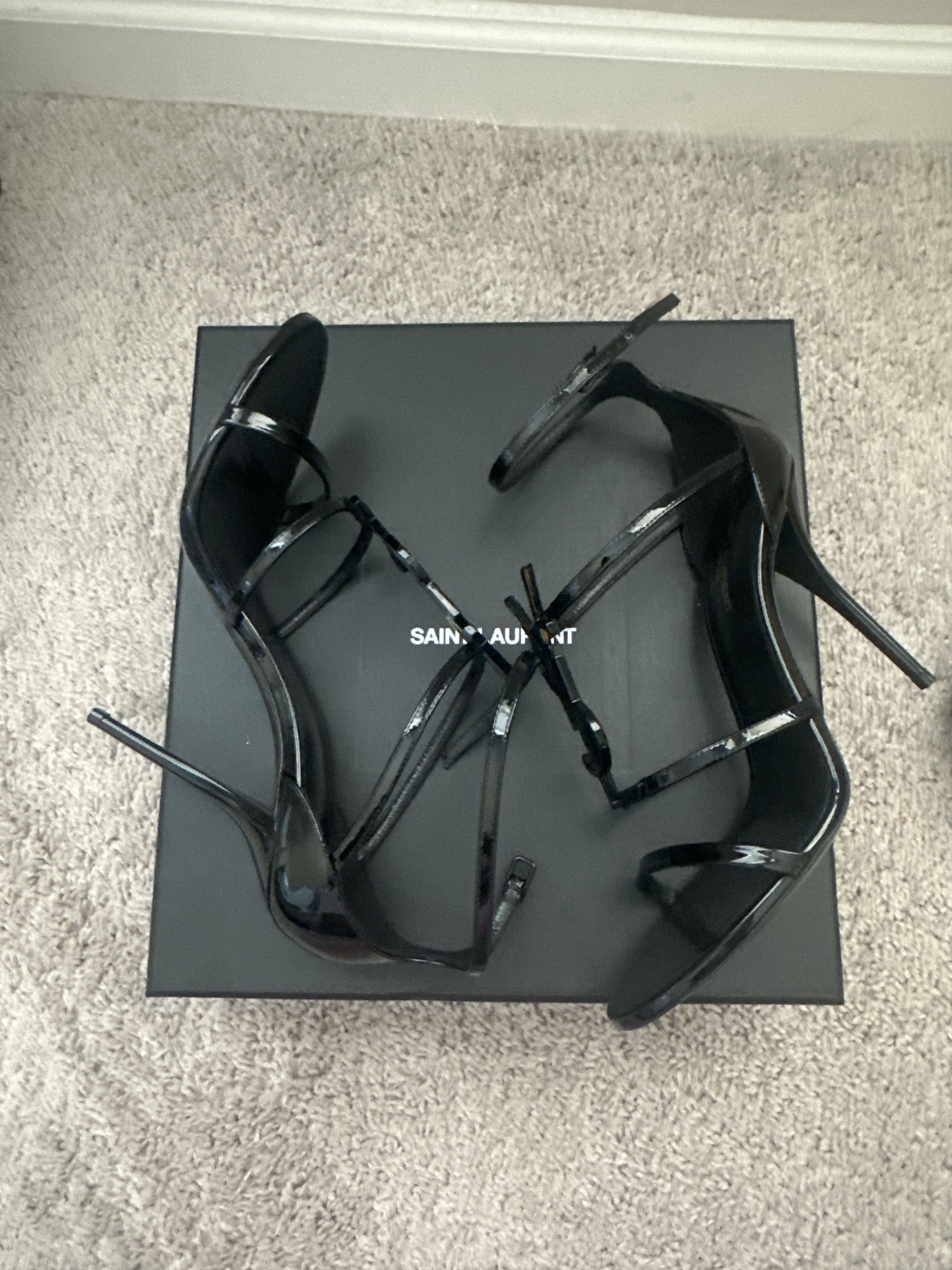 Saint Laurent Paris Cassandra 100 YSL Size US 10 / IT 40 - 5 Thumbnail