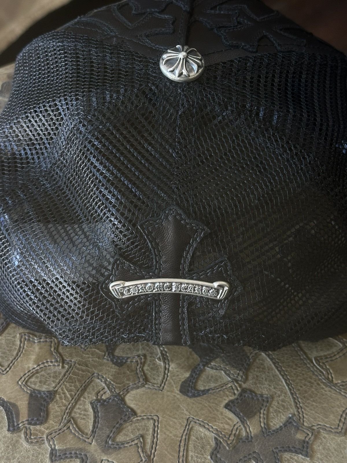 Chrome Hearts CHROME HEARTS CEMETERY PATCH HAT Size ONE SIZE - 3 Thumbnail