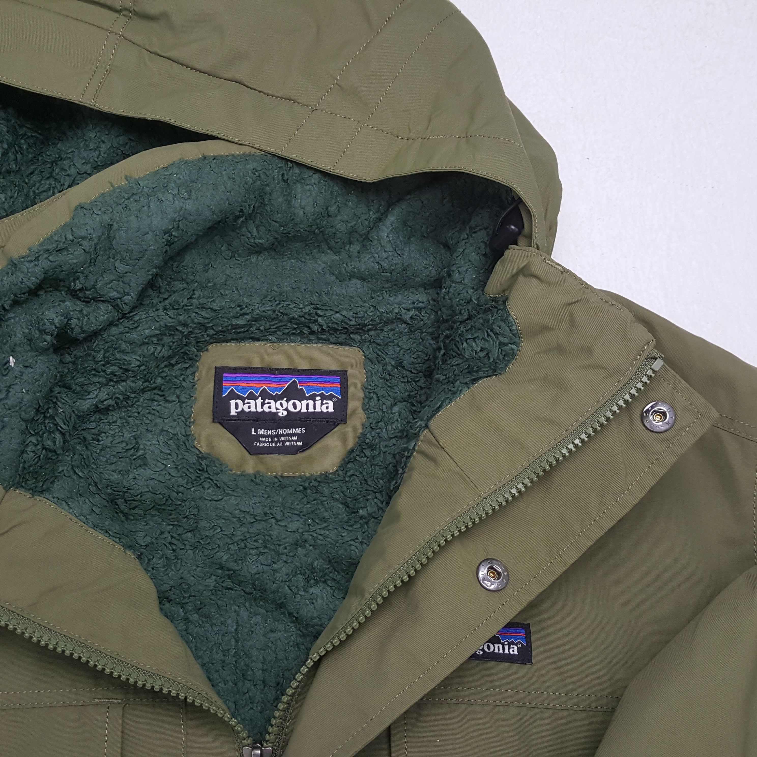 Patagonia × Vintage Vintage PATAGONIA Outdoors Streetwear Hoodie Jacket Size US XL / EU 56 / 4 - 10 Thumbnail