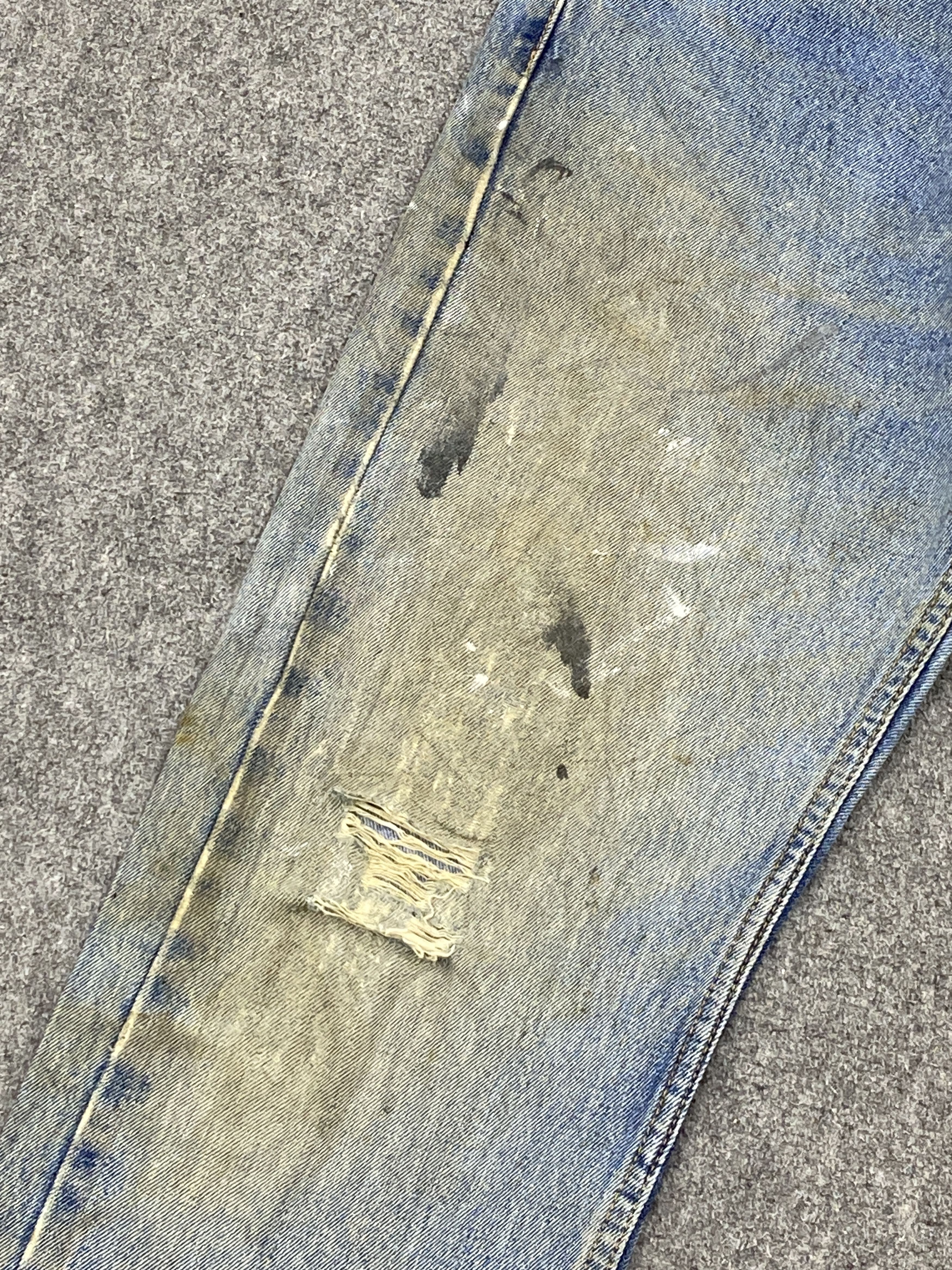 Levi's Vintage Levis 505 Dirty Jeans DP2692 Size US 32 / EU 48 - 11 Thumbnail