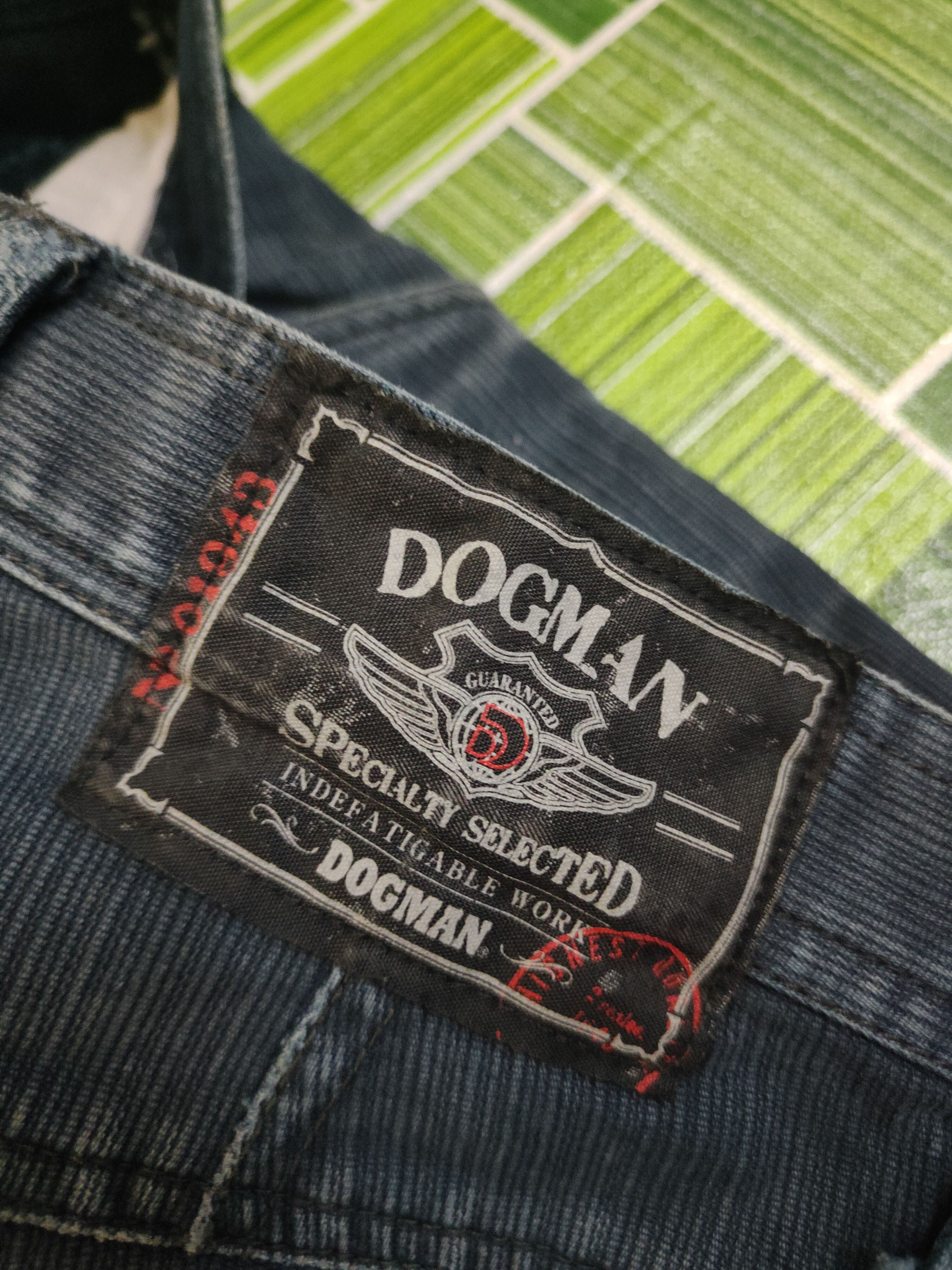 Japanese Brand DL Dogman Blue Distressed Ripped Jeans #1571 Size US 30 / EU 46 - 13 Thumbnail
