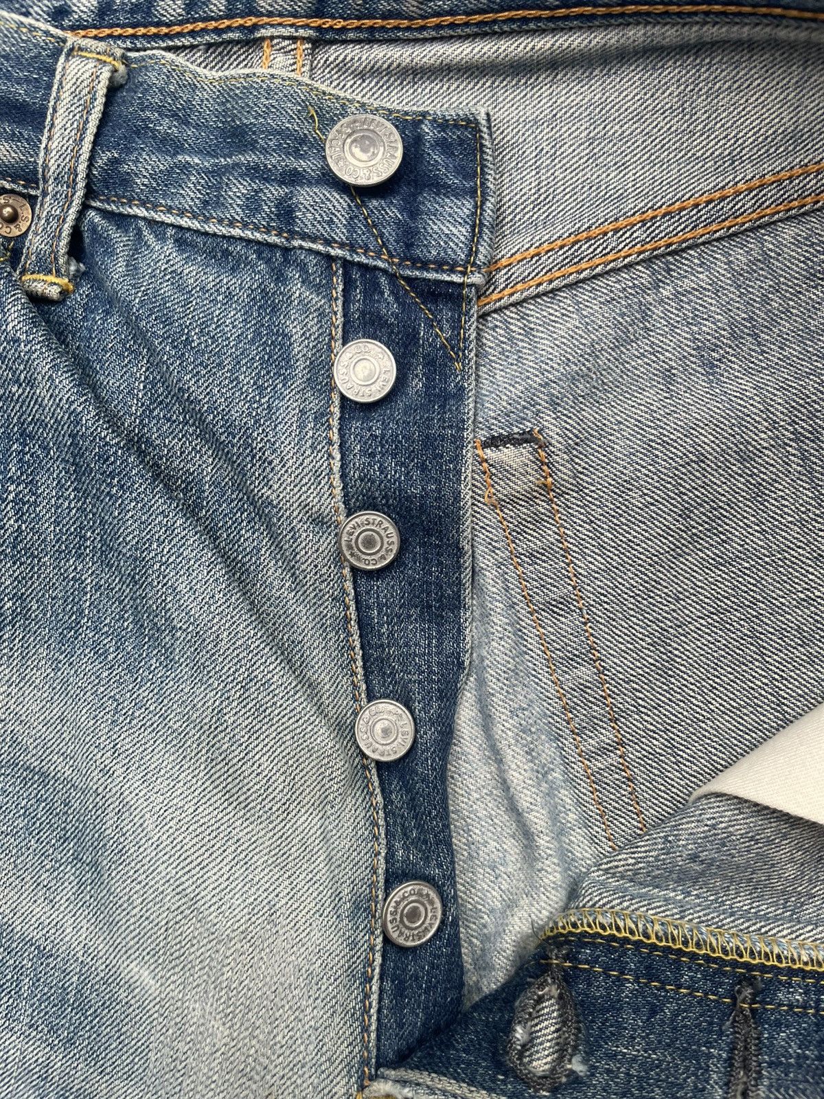 Levi's Vintage Levis 501 E 1966 1967 Selvedge Denim Size US 32 / EU 48 - 24 Thumbnail