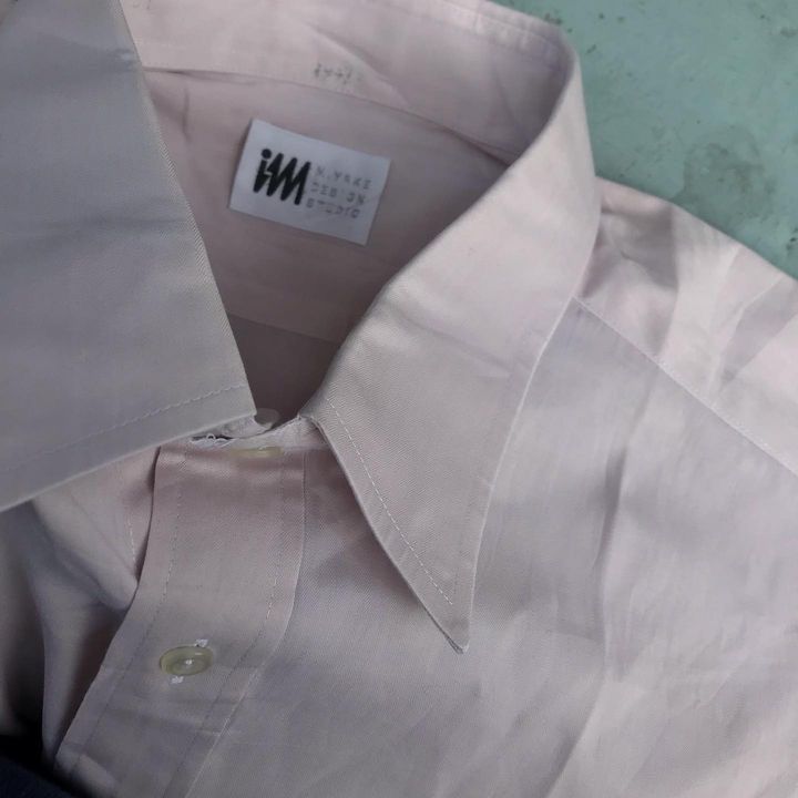 Issey Miyake × Japanese Brand × Vintage ❤️‍🔥NEED GONE❤️‍🔥 Issey Miyake x Hamilton Shirt Studios Long Shirt Size US L / EU 52-54 / 3 - 7 Thumbnail