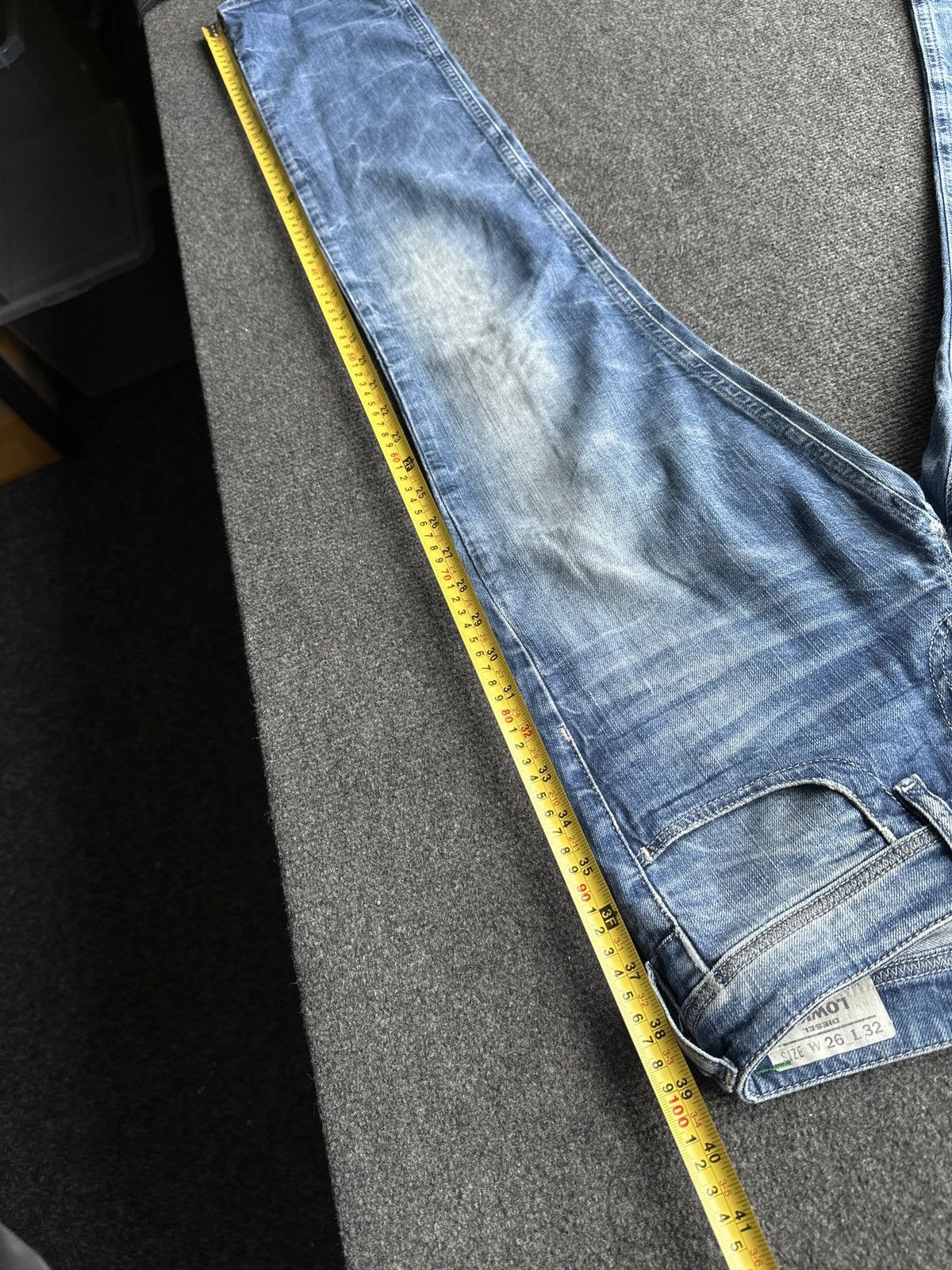 Diesel OPIUM 🚨 DIESEL WMN DENIM JEANS AVANT GARDE Y2K IFSIXWASNINE Size 28" / US 6 / IT 42 - 19 Thumbnail