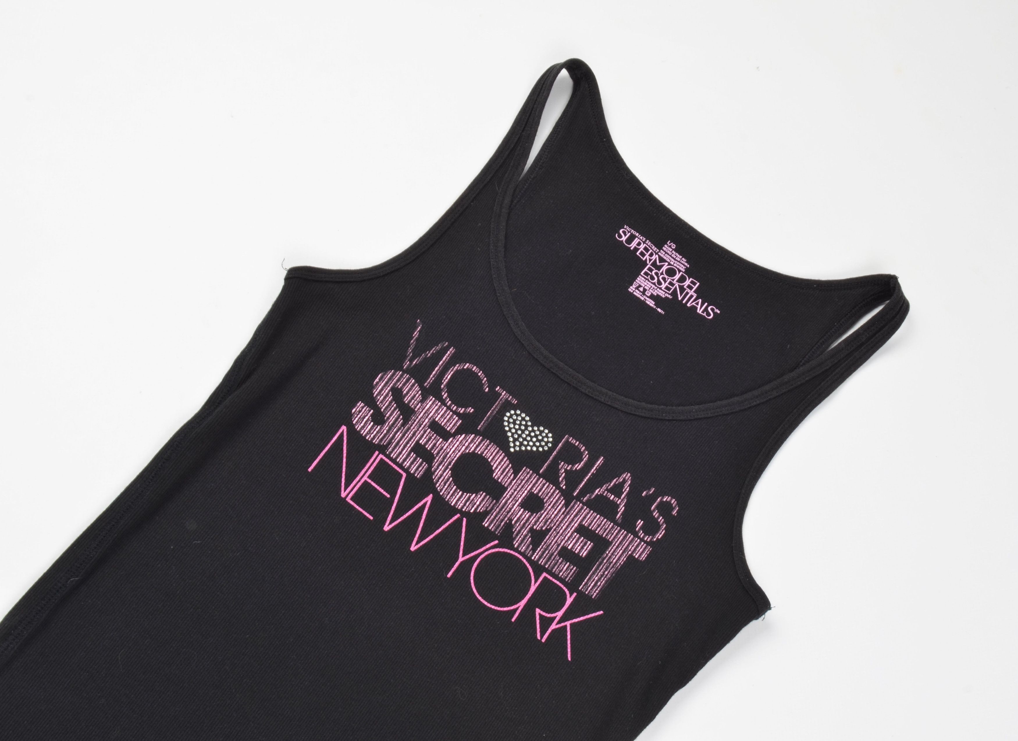 Victoria's Secret Victorias Secret Supermodel Essentials Y2K Glam Tank Top Size L / US 10 / IT 46 - 4 Thumbnail