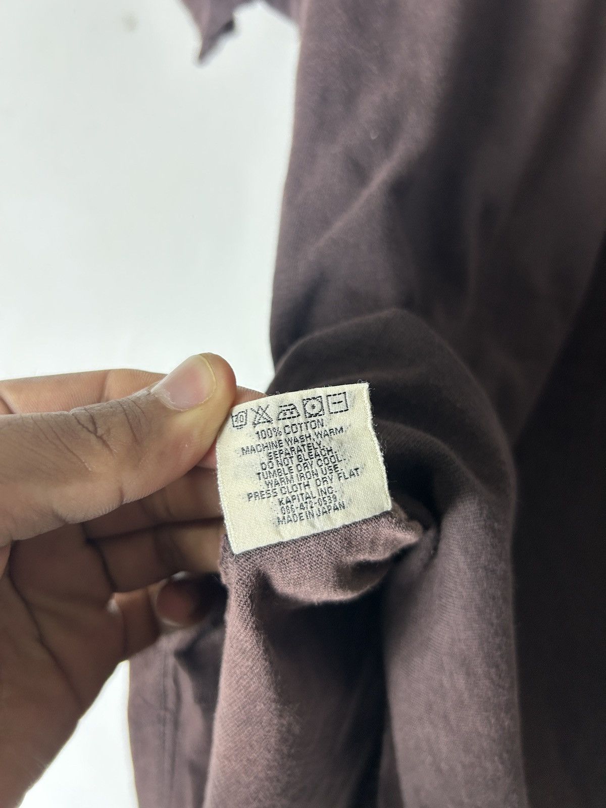 Kapital Kapital Brown Pocket Tee Shirt Size US M / EU 48-50 / 2 - 8 Thumbnail