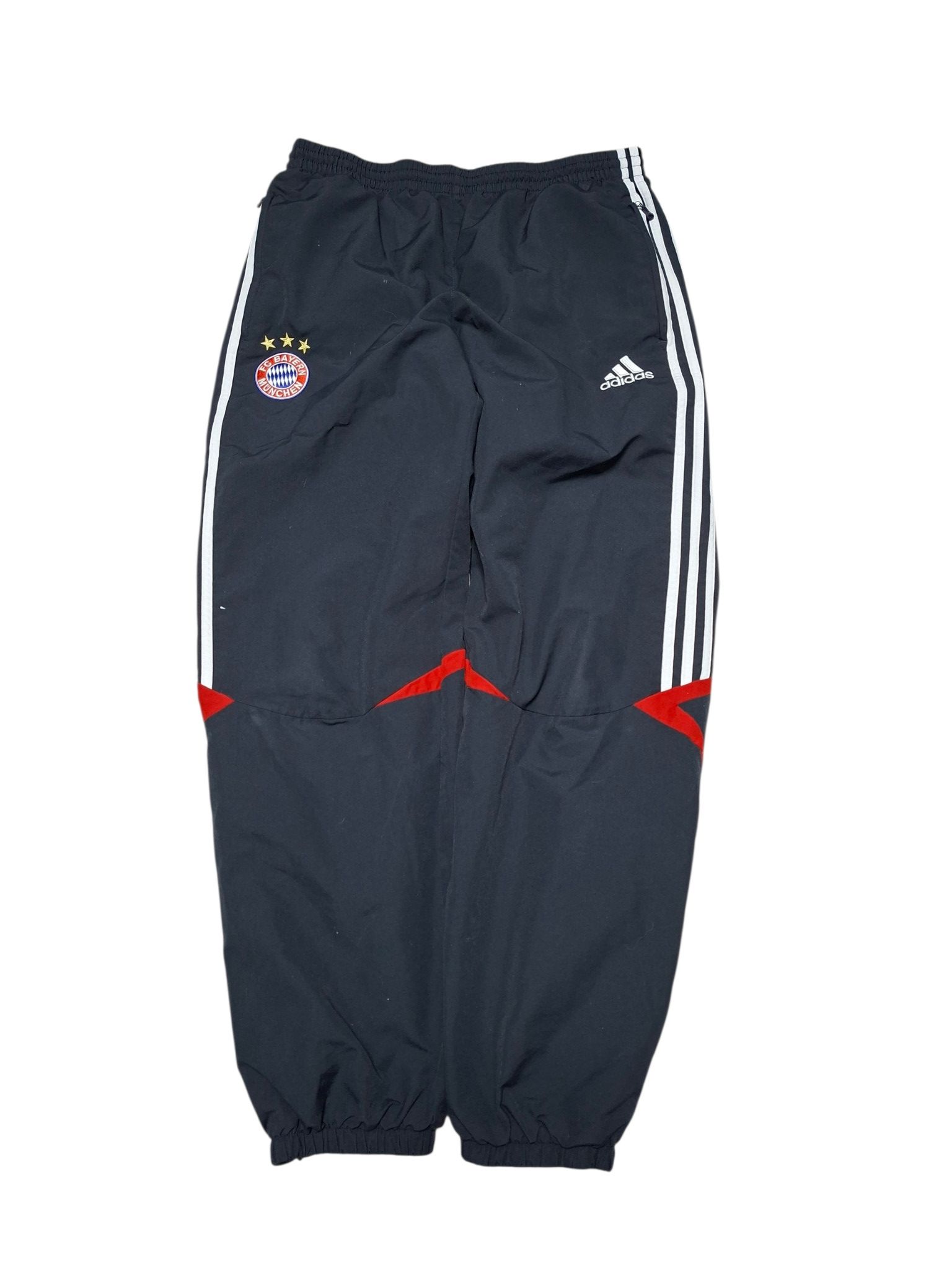 Adidas BAYERN MUNICH ADIDAS VINTAGE 2007 SOCCER NYLON TRACK PANTS Size US 34 / EU 50 - 1 Thumbnail