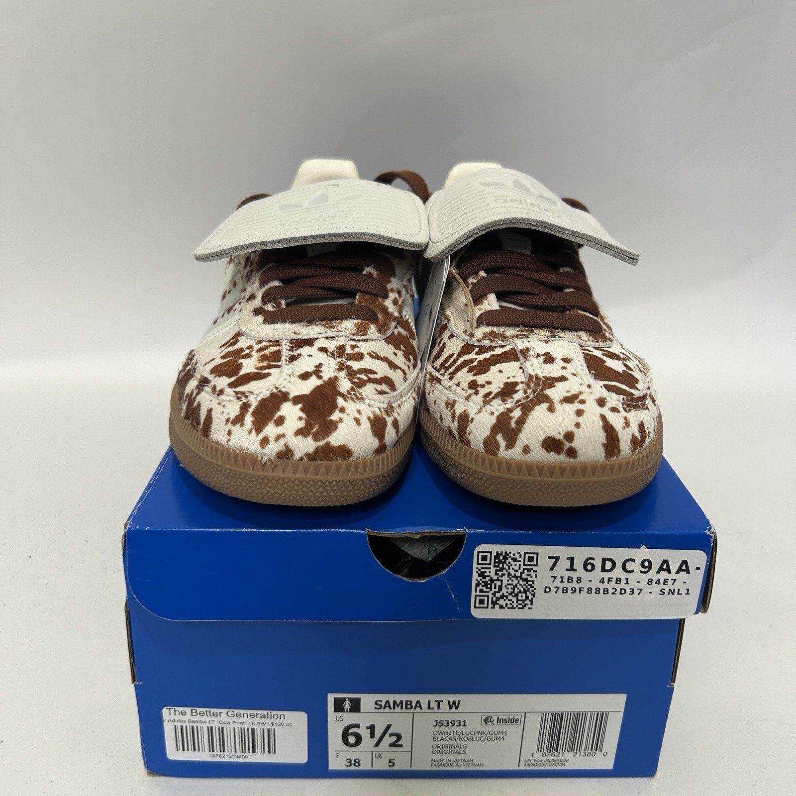 Adidas adidas Women's Samba LT Cow Print Pack “Brown” Size US 6.5 / IT 36.5 - 2 Thumbnail