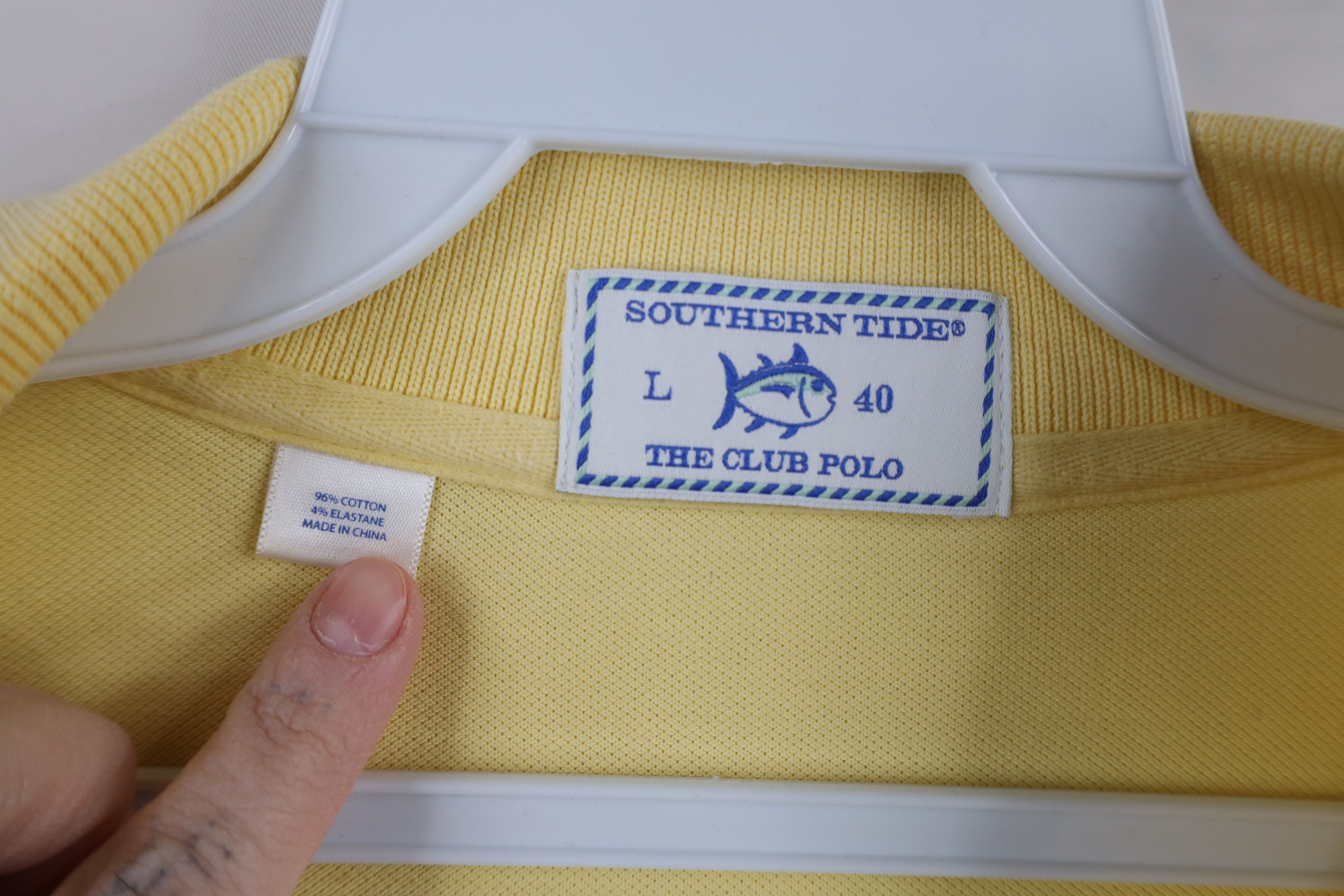 Southern Tide × Vintage Southern Tide University of Toledo Short Sleeve Golf Polo Size US L / EU 52-54 / 3 - 9 Thumbnail