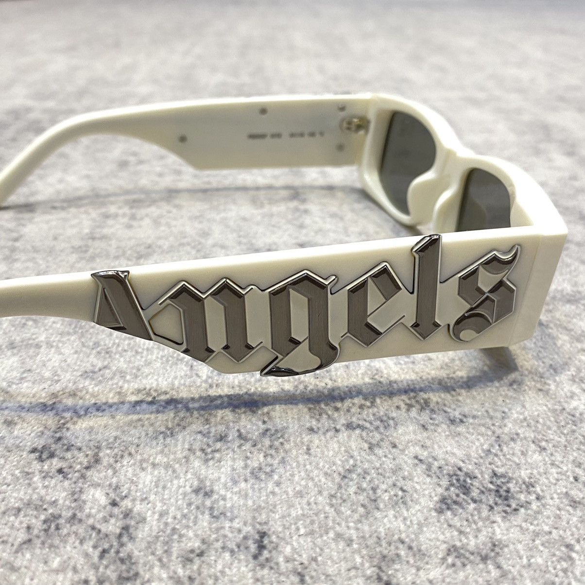 Palm Angels PALM ANGELS PERI007S22PLA0010172 Sunglasses WHITE Size ONE SIZE - 4 Thumbnail