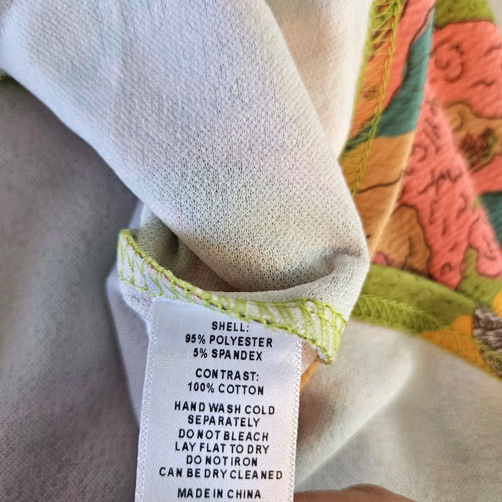 Vintage Smak Parlour Dress Womens Sz Small Frogs In The Park Pink Green Sleeveless Size S / US 4 / IT 40 - 4 Thumbnail