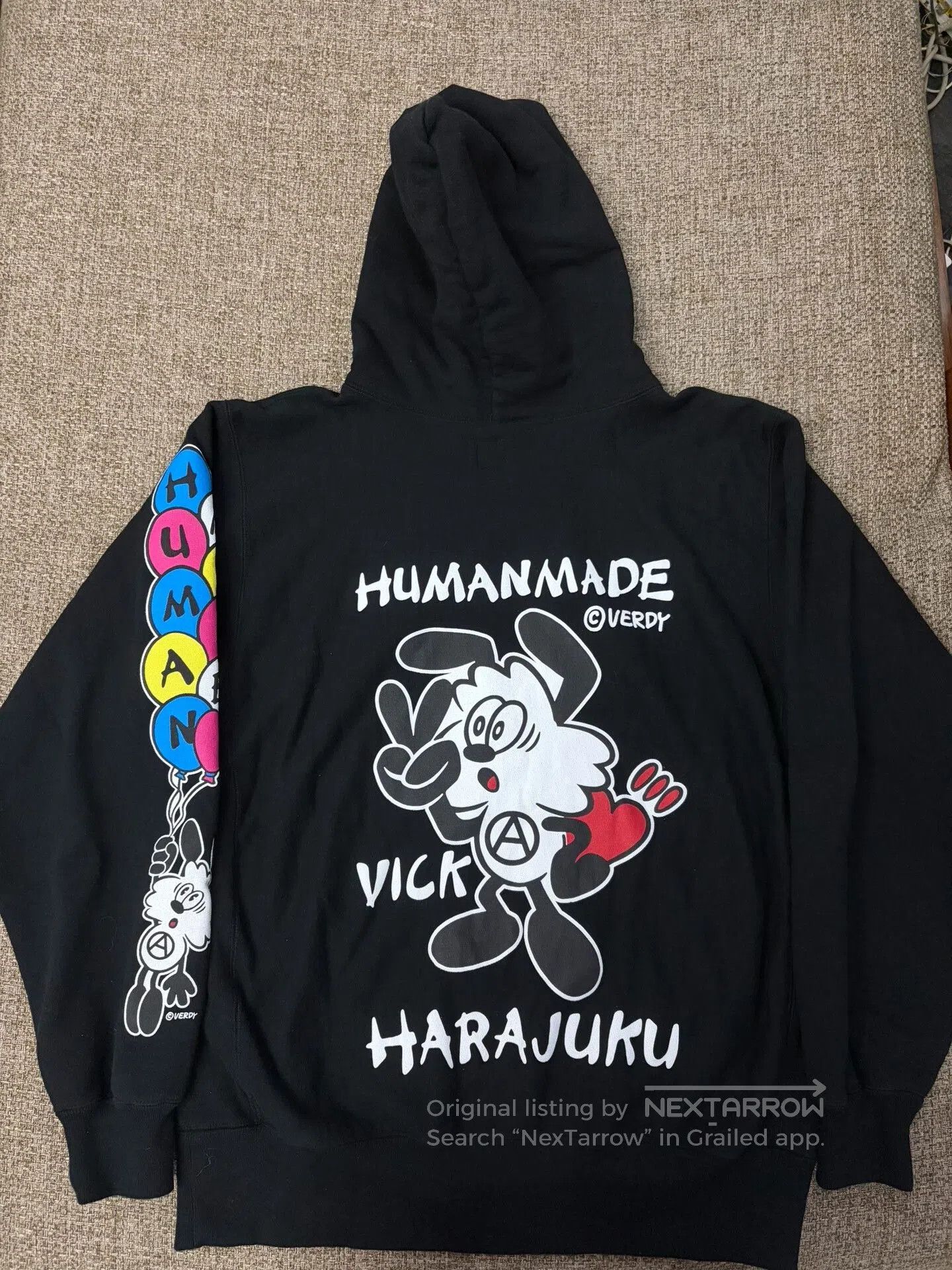 Human Made Girls Don’t Cry x HUMAN MADE Hoodie. Size L / US 10 / IT 46 - 2 Thumbnail