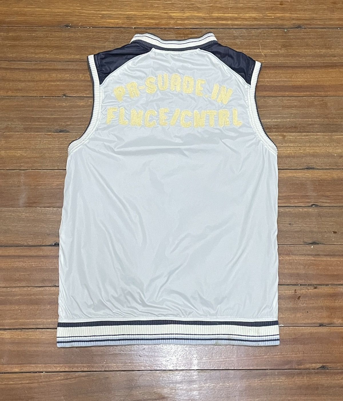 Diesel Very Rare Vintage Brand Diesel Sukajan Reversible Vest 1990s Size US S / EU 44-46 / 1 - 4 Thumbnail