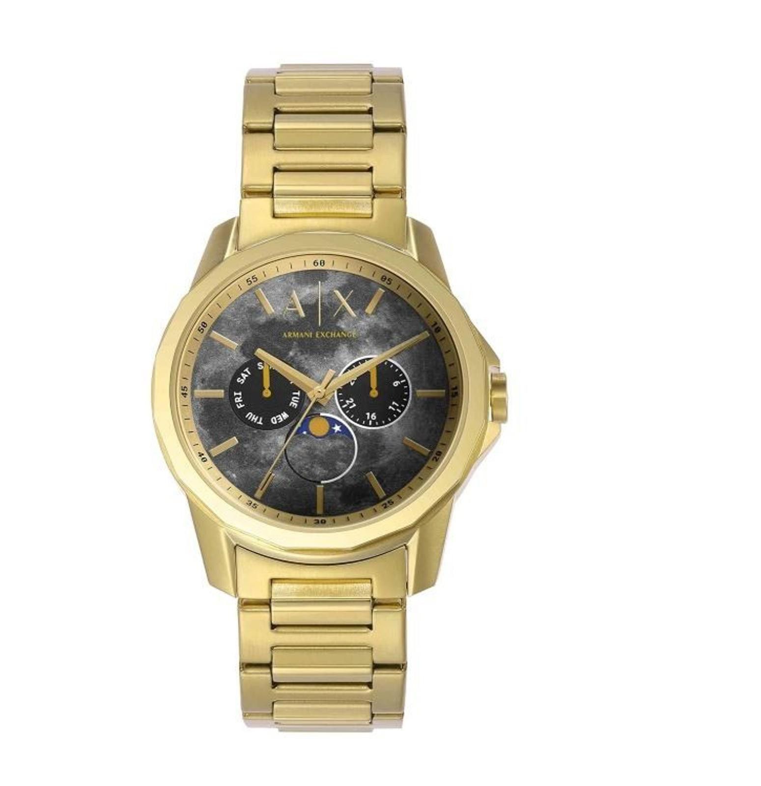 Armani Exchange Armani Exchange AX1737 Men's Watch-Gold-Tone Stainless Steel Size ONE SIZE - 1 Thumbnail