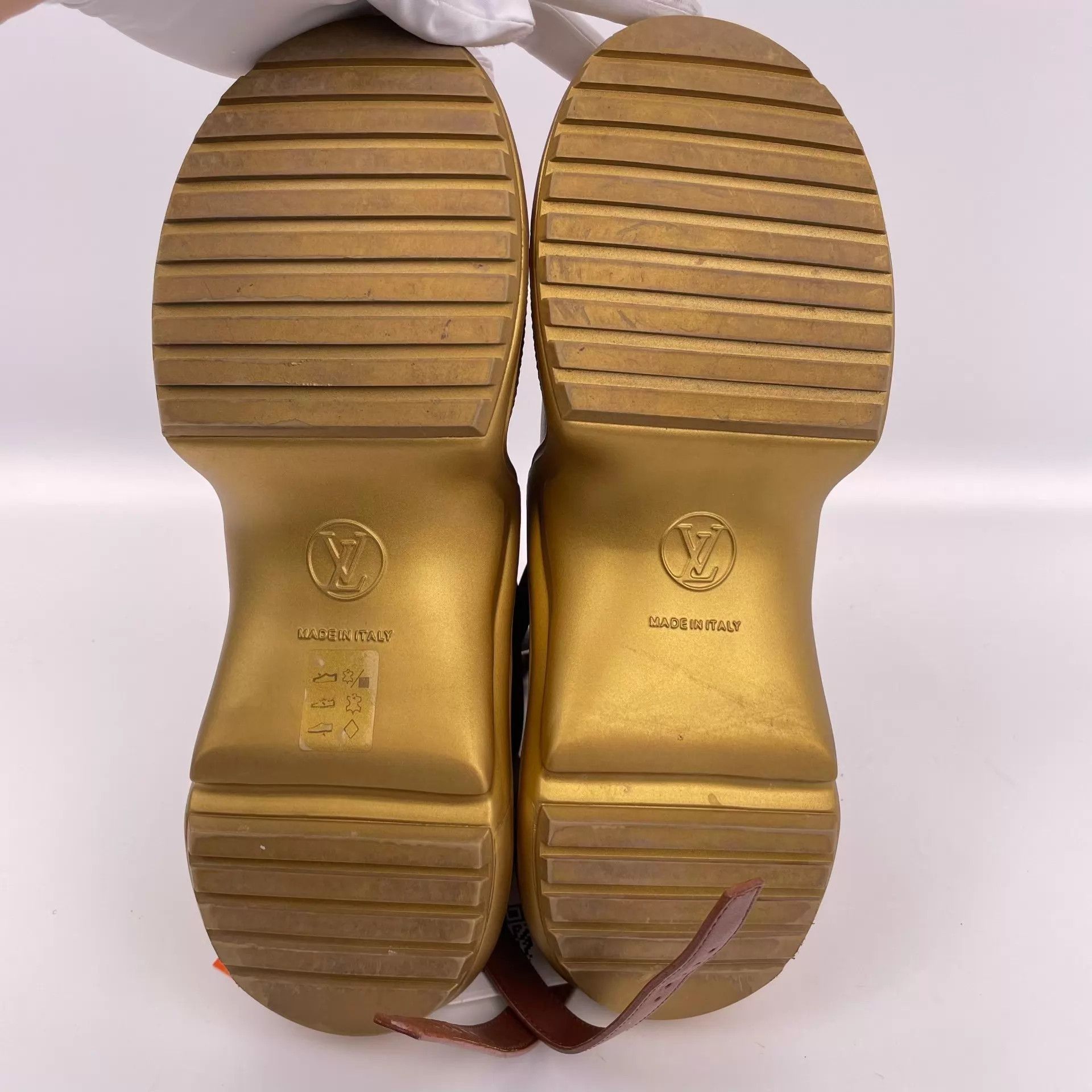 Louis Vuitton LV Tan Sneakers Size 40 18 Size US 9.5 / IT 39.5 - 2 Thumbnail