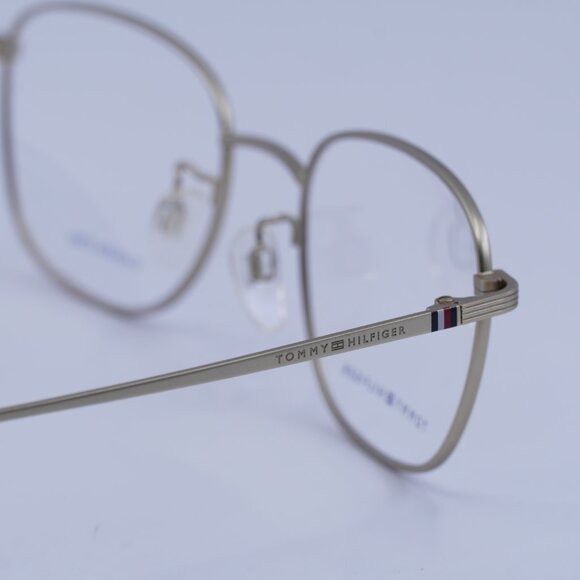 Tommy Hilfiger Tommy Hilfiger TH 1931/F 0AOZ 00 Eyeglasses Matte Gold 52mm Size ONE SIZE - 9 Thumbnail